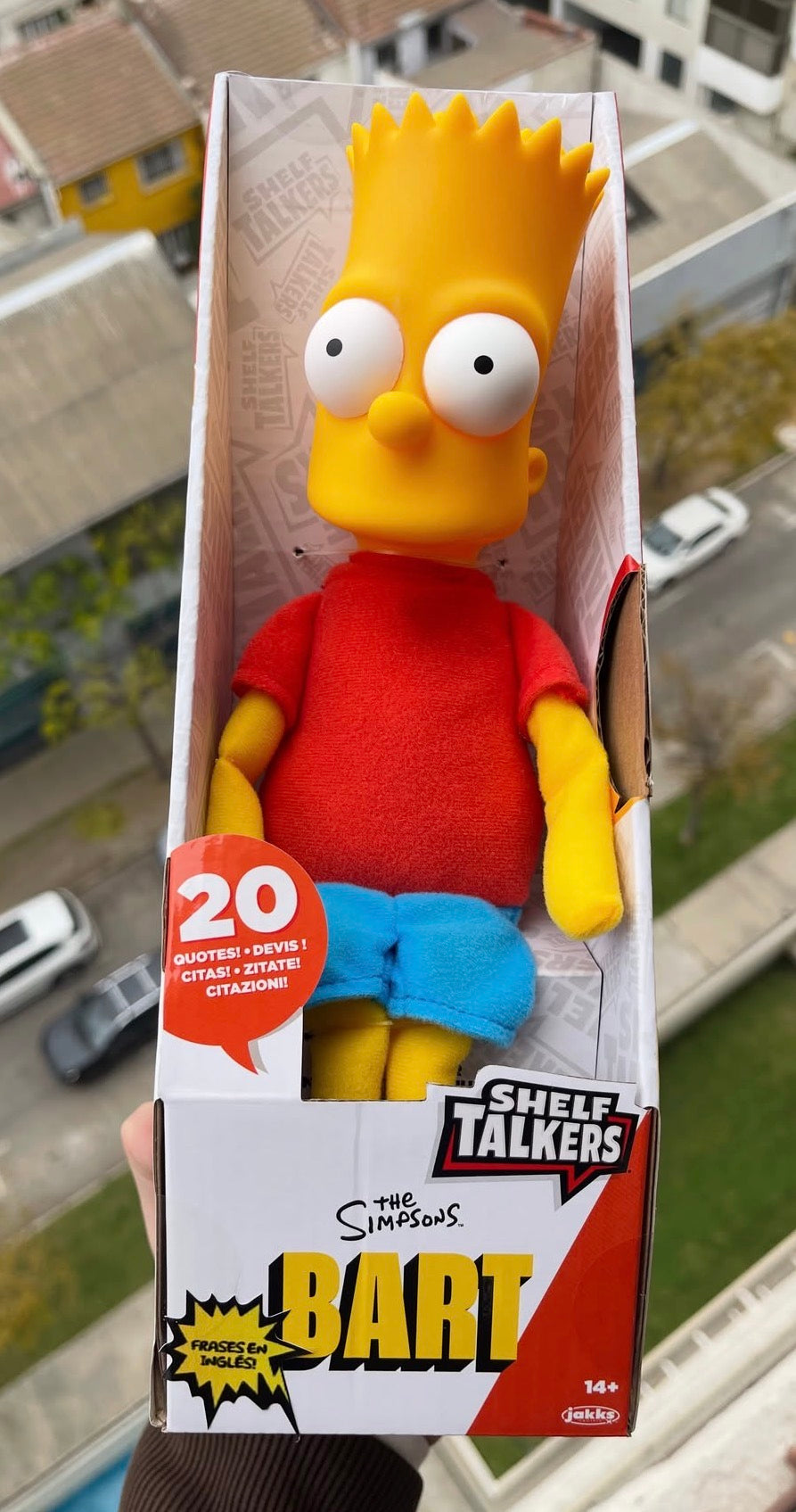 Bart Simpsons - Shelf Talkers 20 frases en inglés