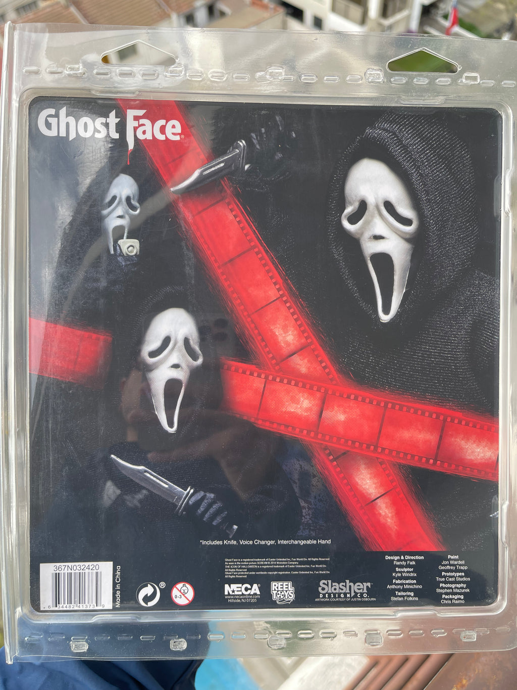 👻🔪 GHOST FACE – SCREAM – NECA RETRO CLOTH 🔪👻