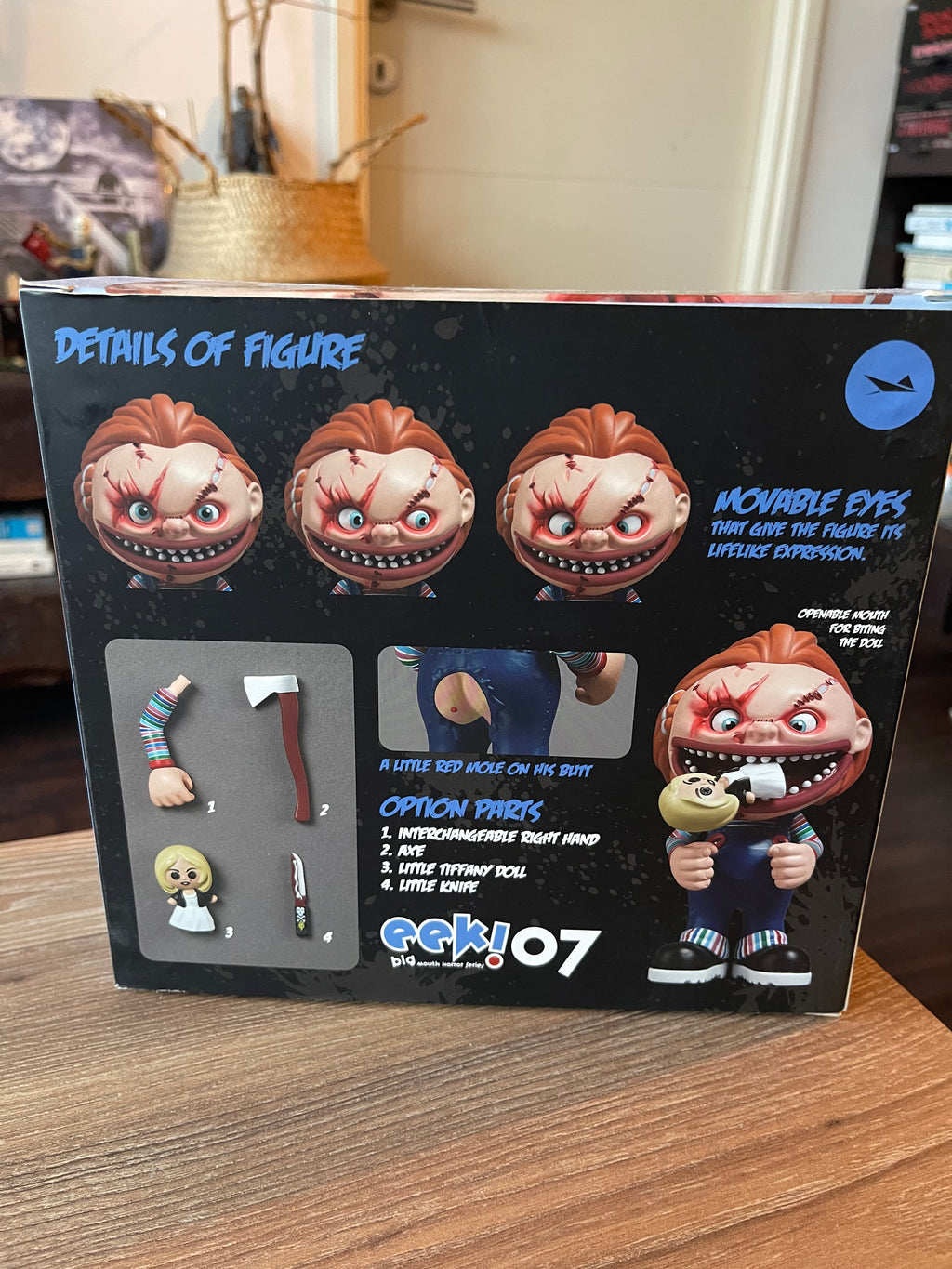 Chucky "Wanna Play?" figura coleccionable Big Mouth