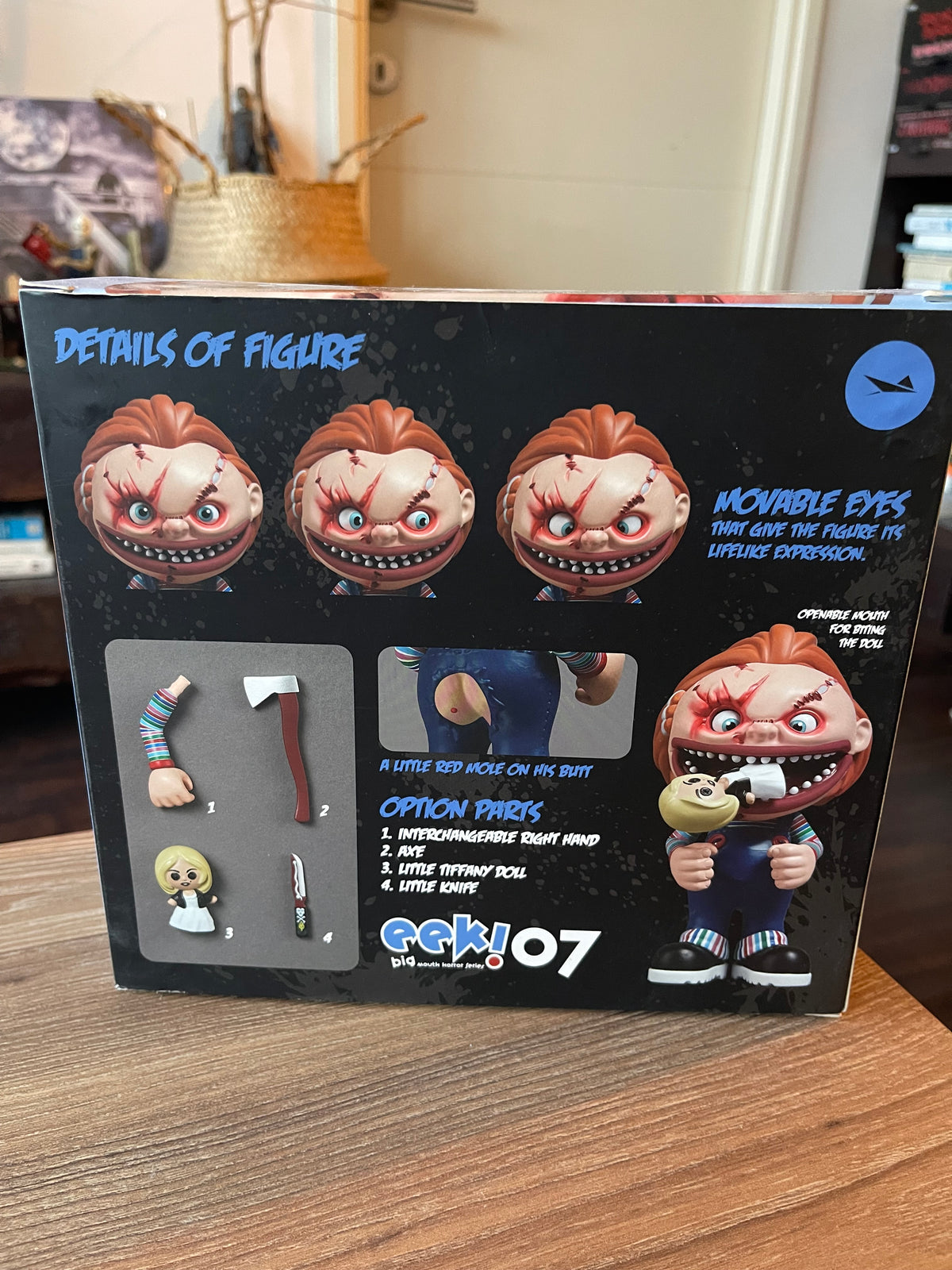 Chucky "Wanna Play?" figura coleccionable Big Mouth
