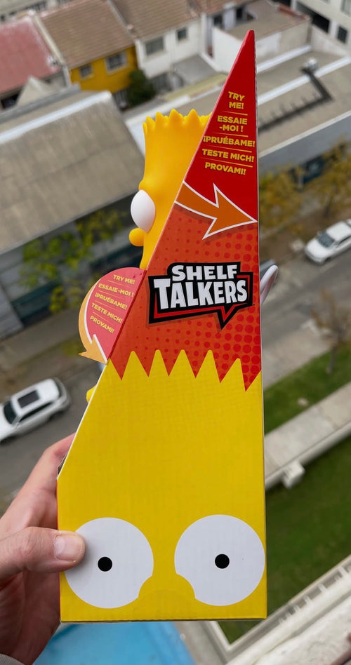 Bart Simpsons - Shelf Talkers 20 frases en inglés