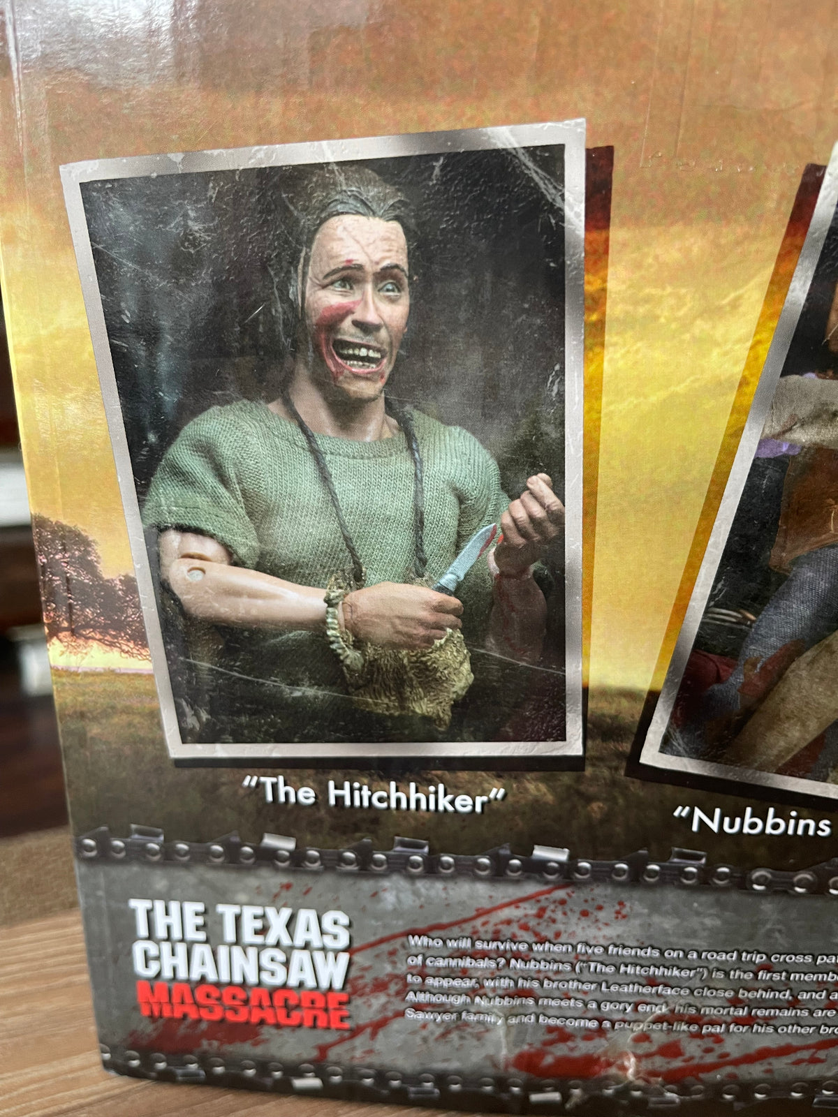🔪🩸 NECA RETRO CLOTH – THE HITCHHIKER / NUBBINS SAWYER COLLECTOR’S SET 🩸🔪