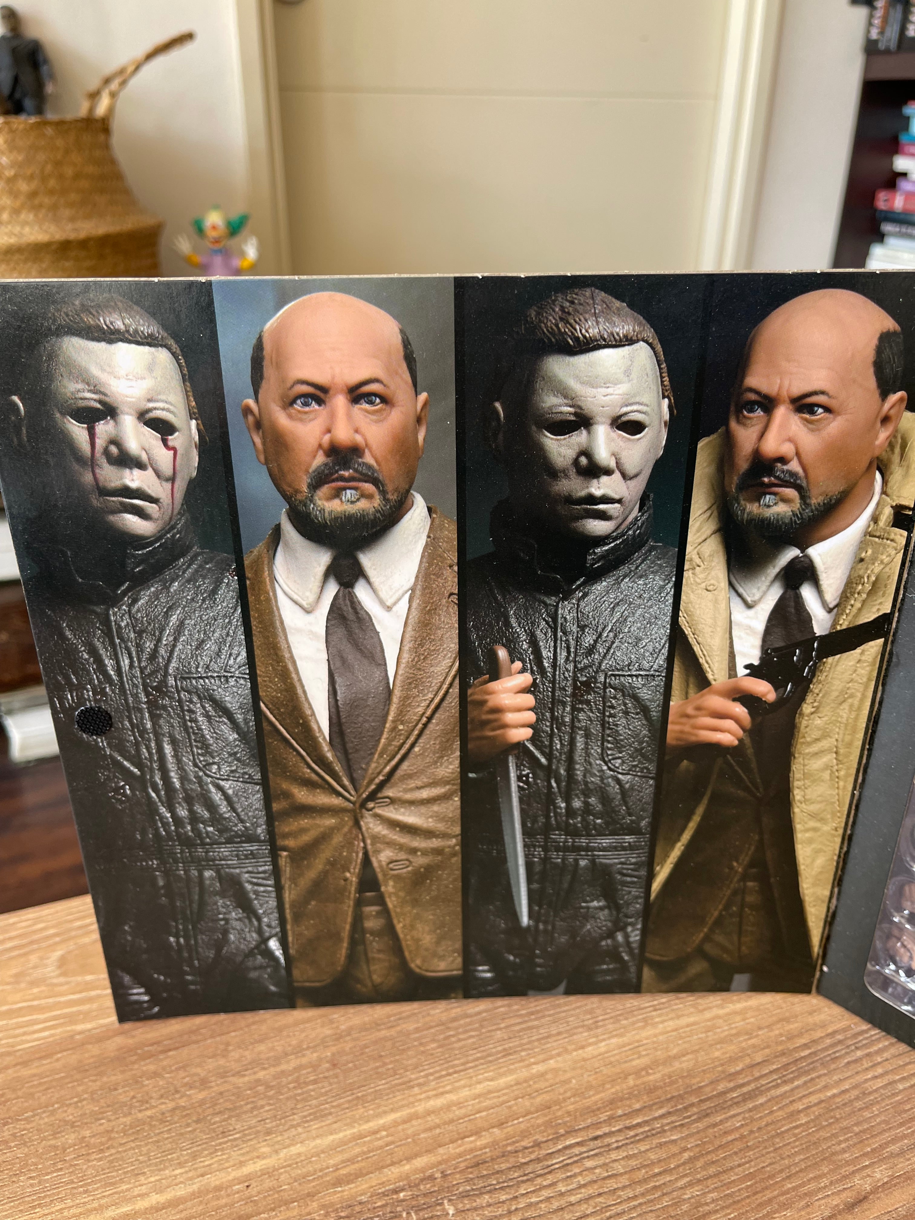 Pack Michael Myers & Dr Loomis Neca Ultimate 40th