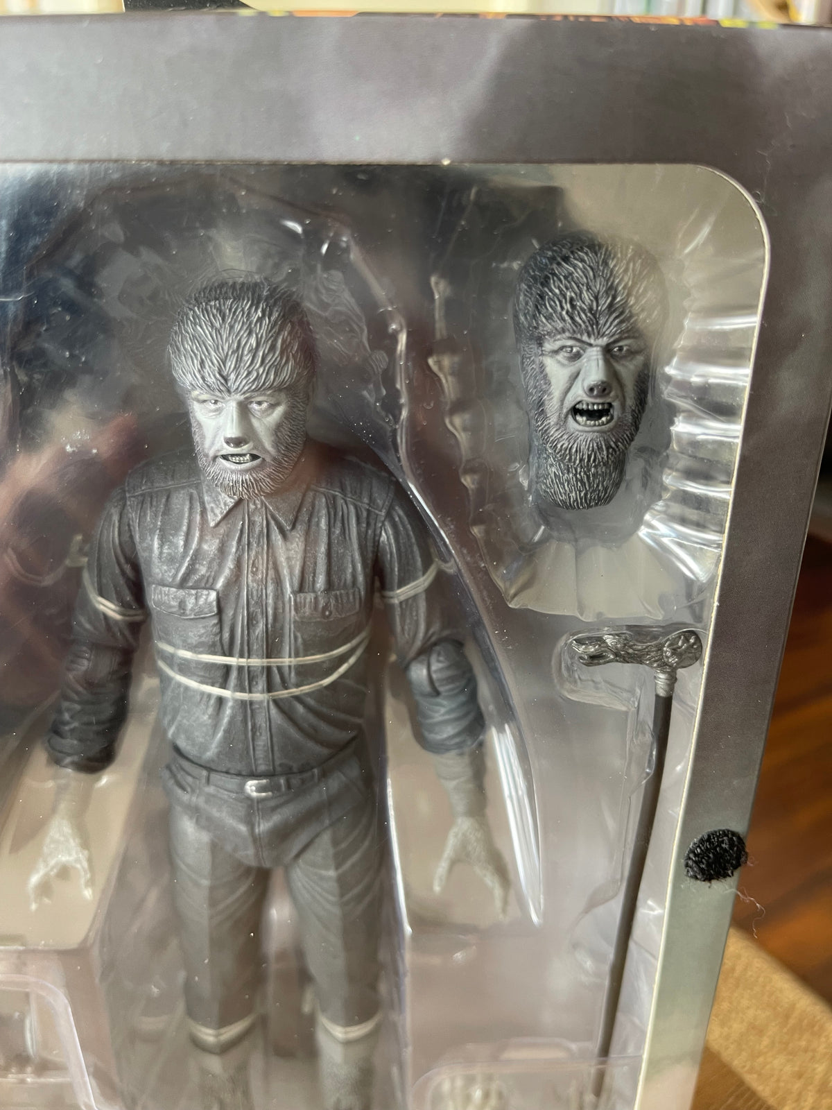 🐺🖤 NECA ULTIMATE – THE WOLF MAN (BLACK & WHITE) 🖤🐺