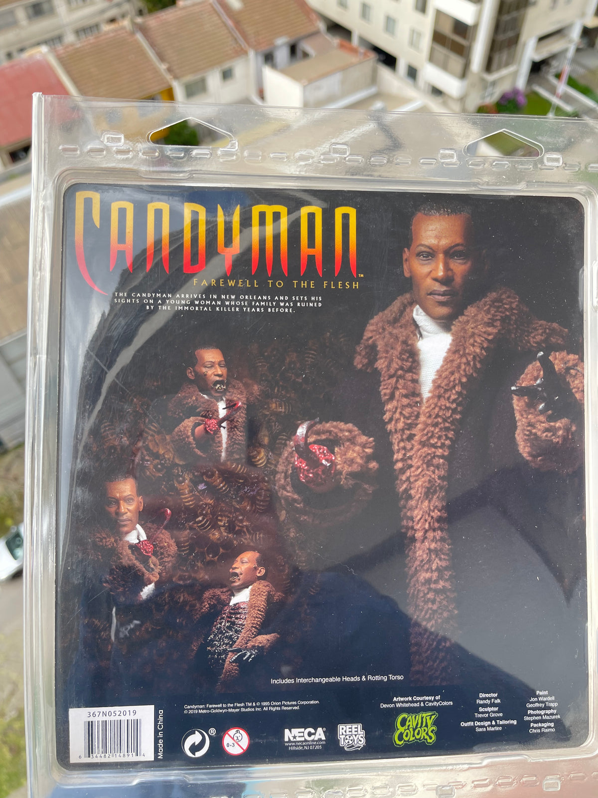 🐝🔪 CANDYMAN – NECA RETRO CLOTH 🔪🐝