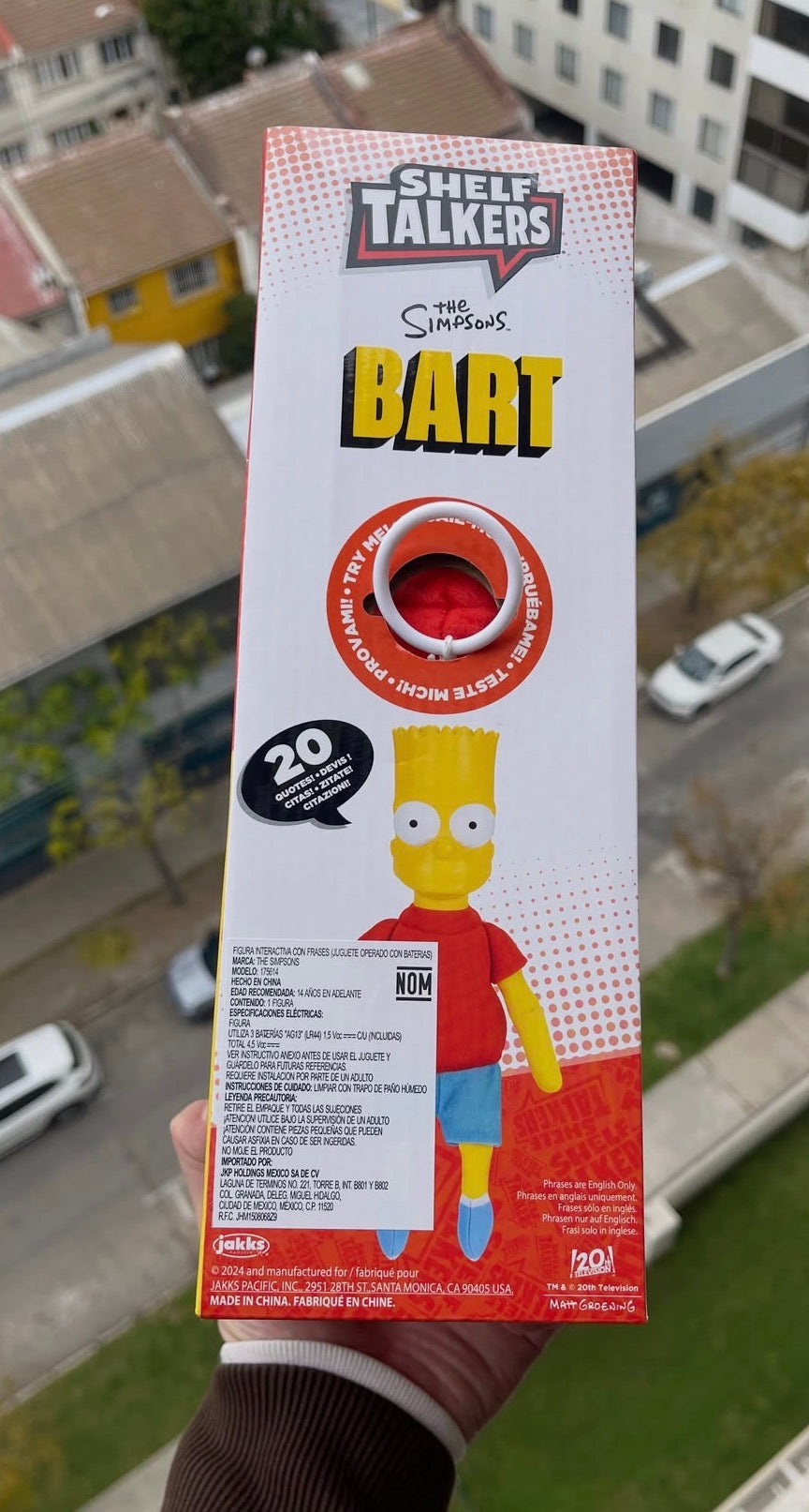 Bart Simpsons - Shelf Talkers 20 frases en inglés