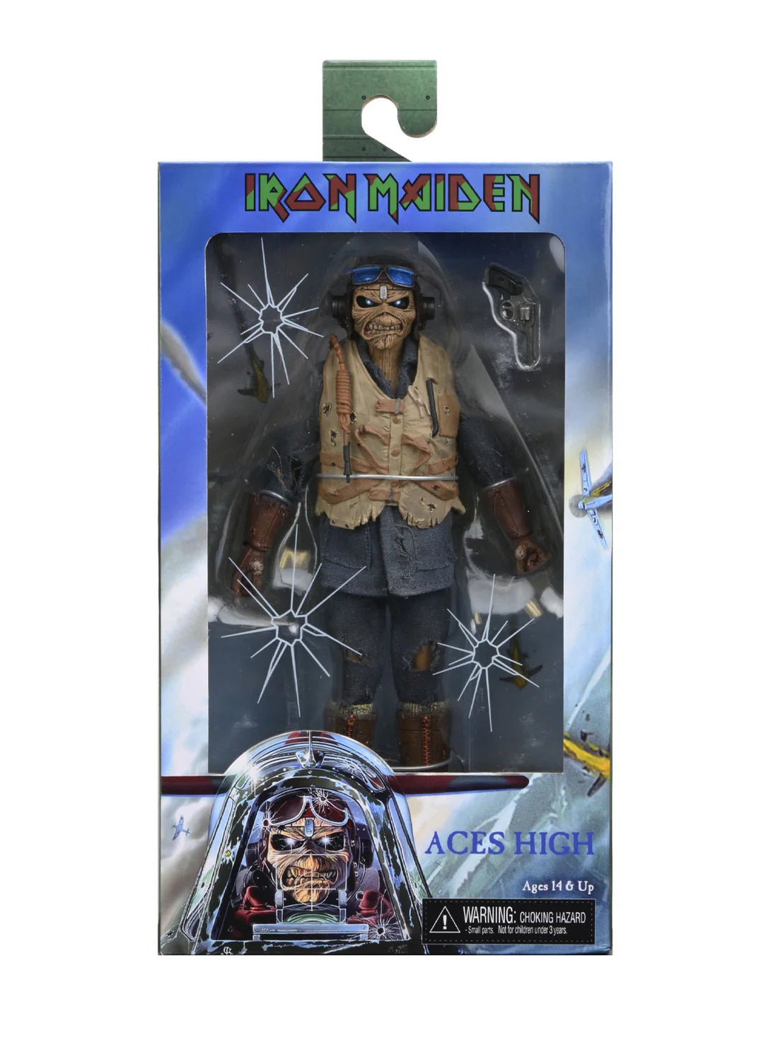 NECA Retro Cloth “Aces High” de Iron Maiden