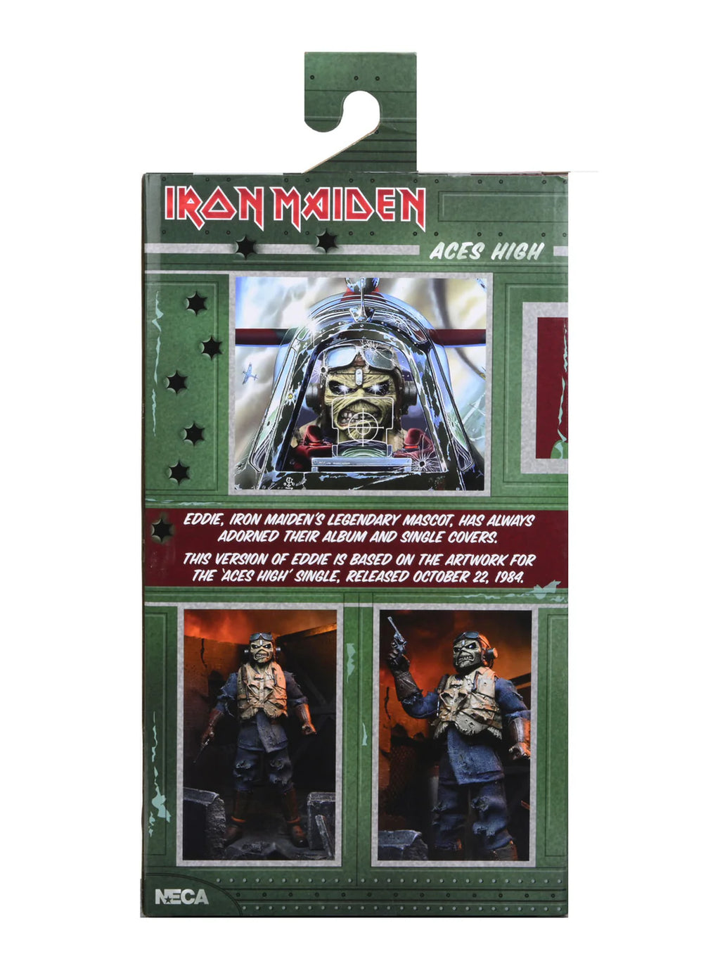 NECA Retro Cloth “Aces High” de Iron Maiden
