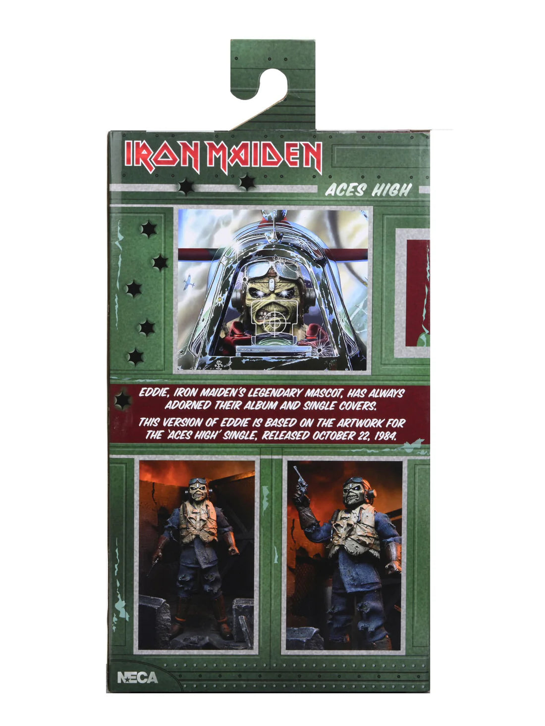 NECA Retro Cloth “Aces High” de Iron Maiden