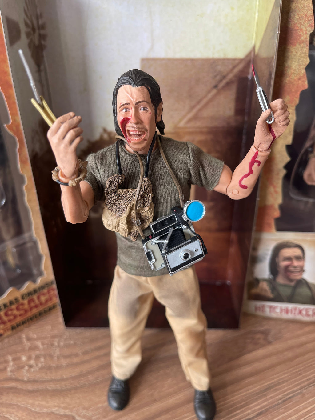 The Hitchhiker The Texas Chainsaw Massacre Neca Retro Cloth