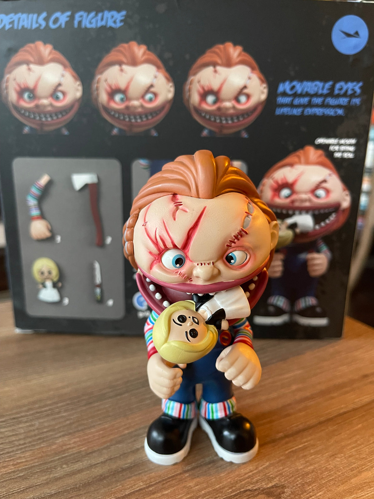 Chucky "Wanna Play?" figura coleccionable Big Mouth