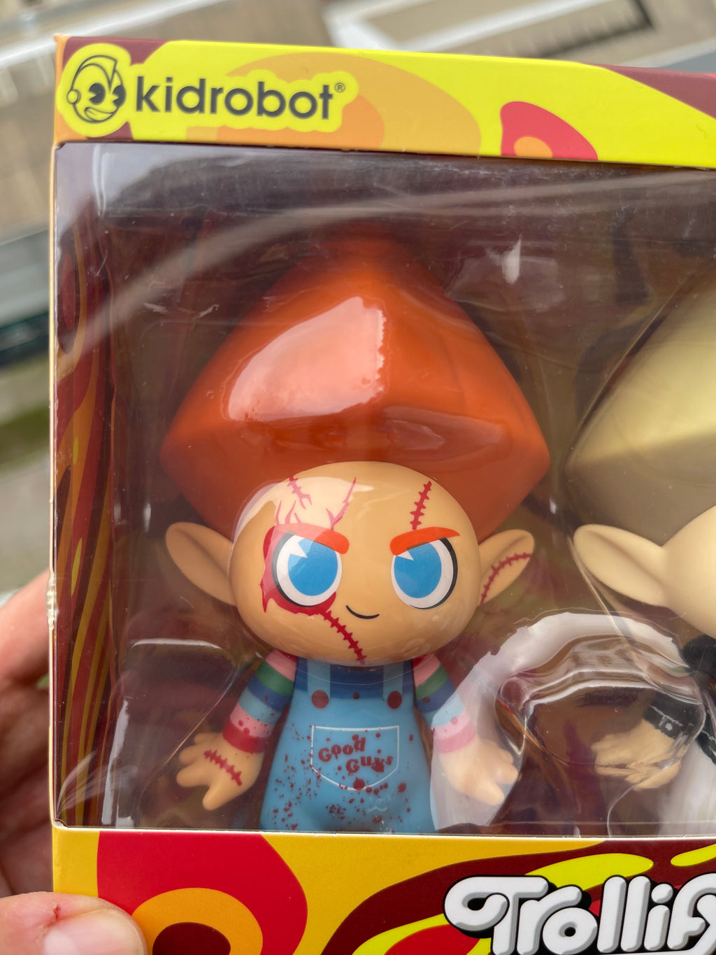 Set de 2 figuras Chucky y Tiffany Good Luck Trolls