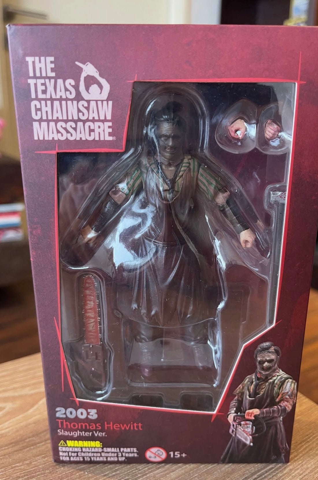 Leatherface 2003 – Hiya Toys (The Texas Chainsaw Massacre 2003) VERSIÓN BLOOD 🩸🩸🩸🩸