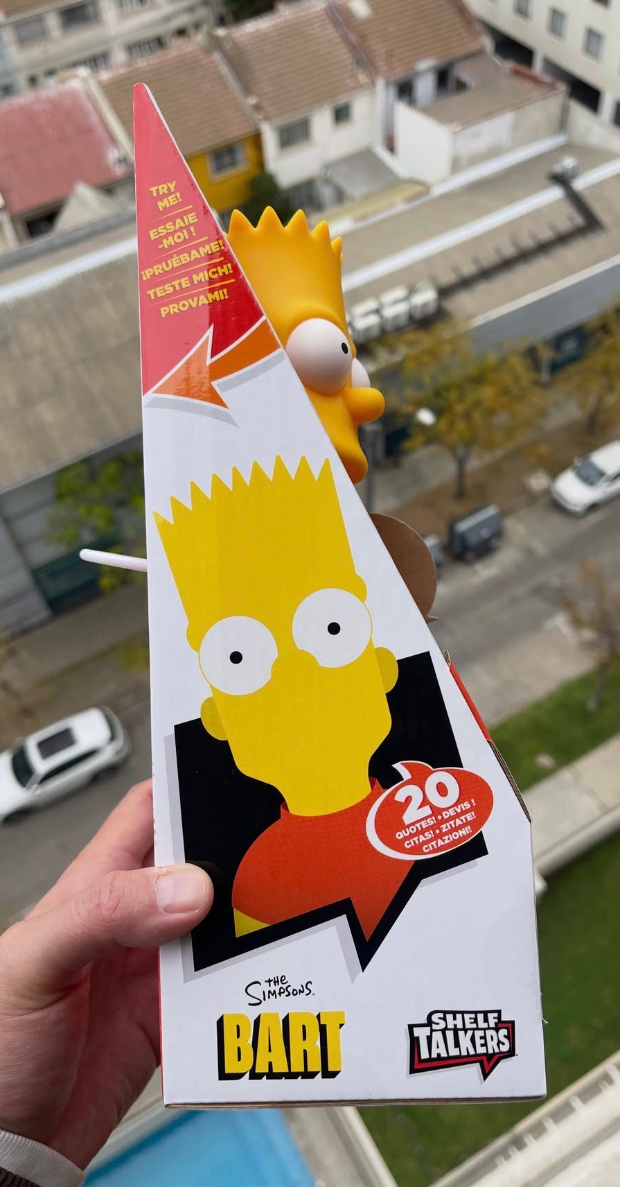 Bart Simpsons - Shelf Talkers 20 frases en inglés