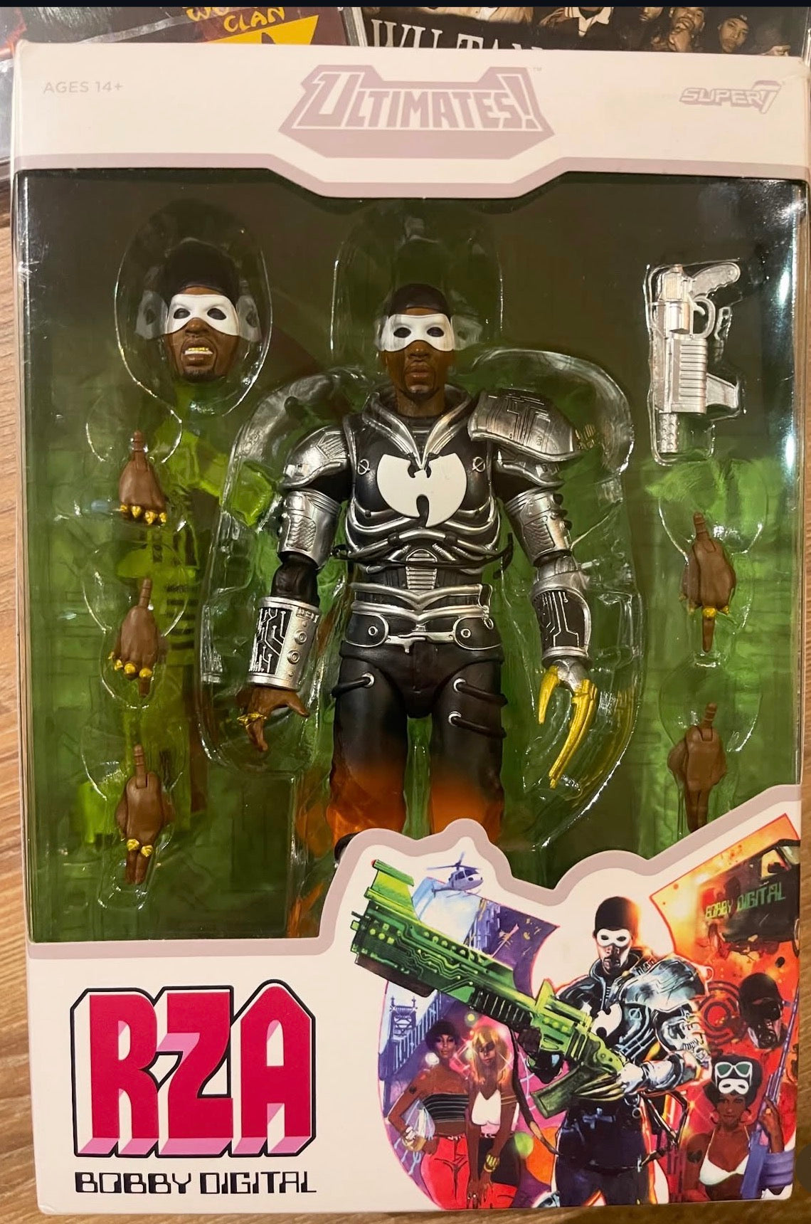 Super7 ULTIMATES! RZA Bobby Digital (7”)