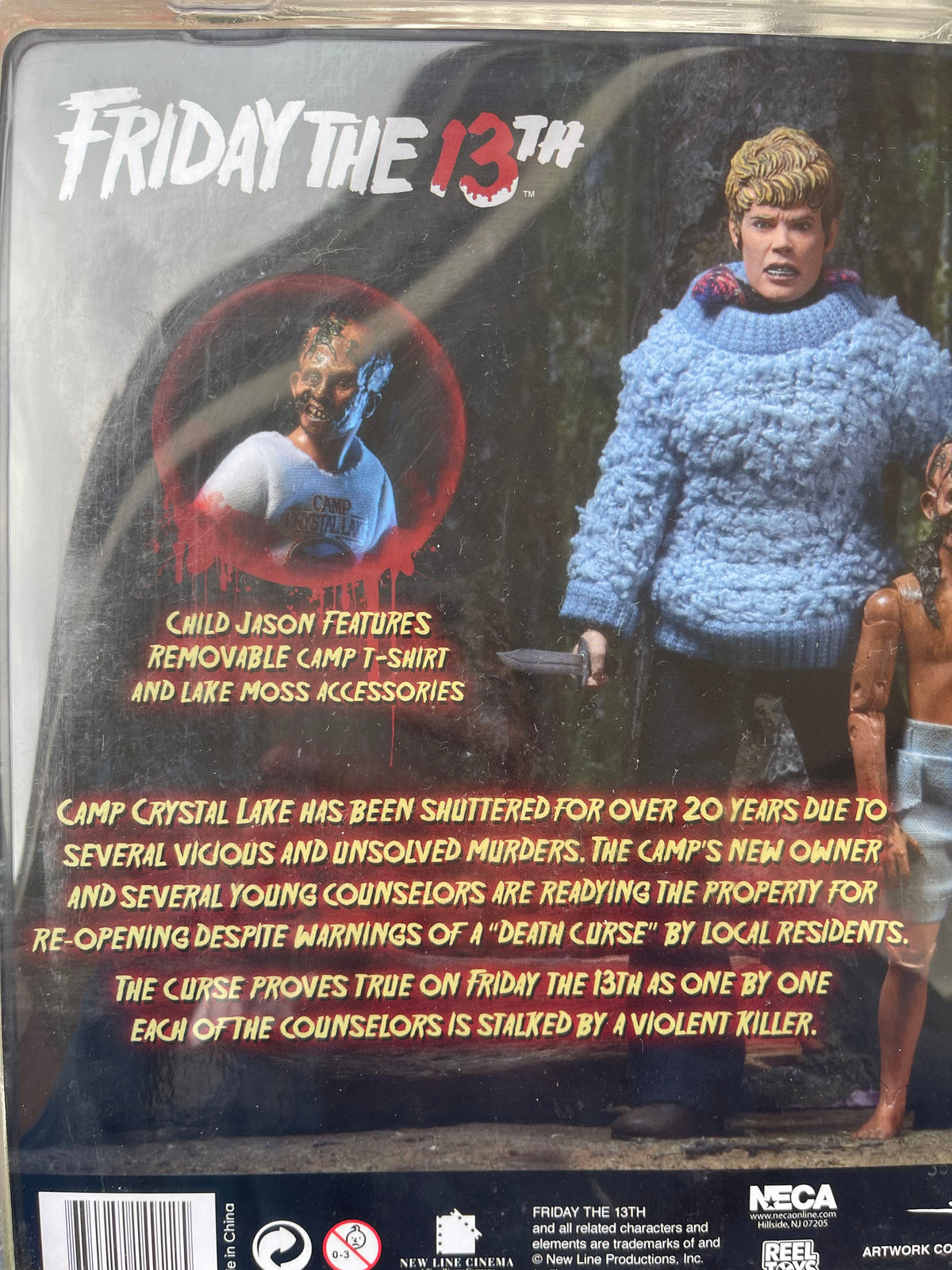 NECA Retro Cloth Pamela Voorhees & Jason - SDCC 2015 Exclusivo