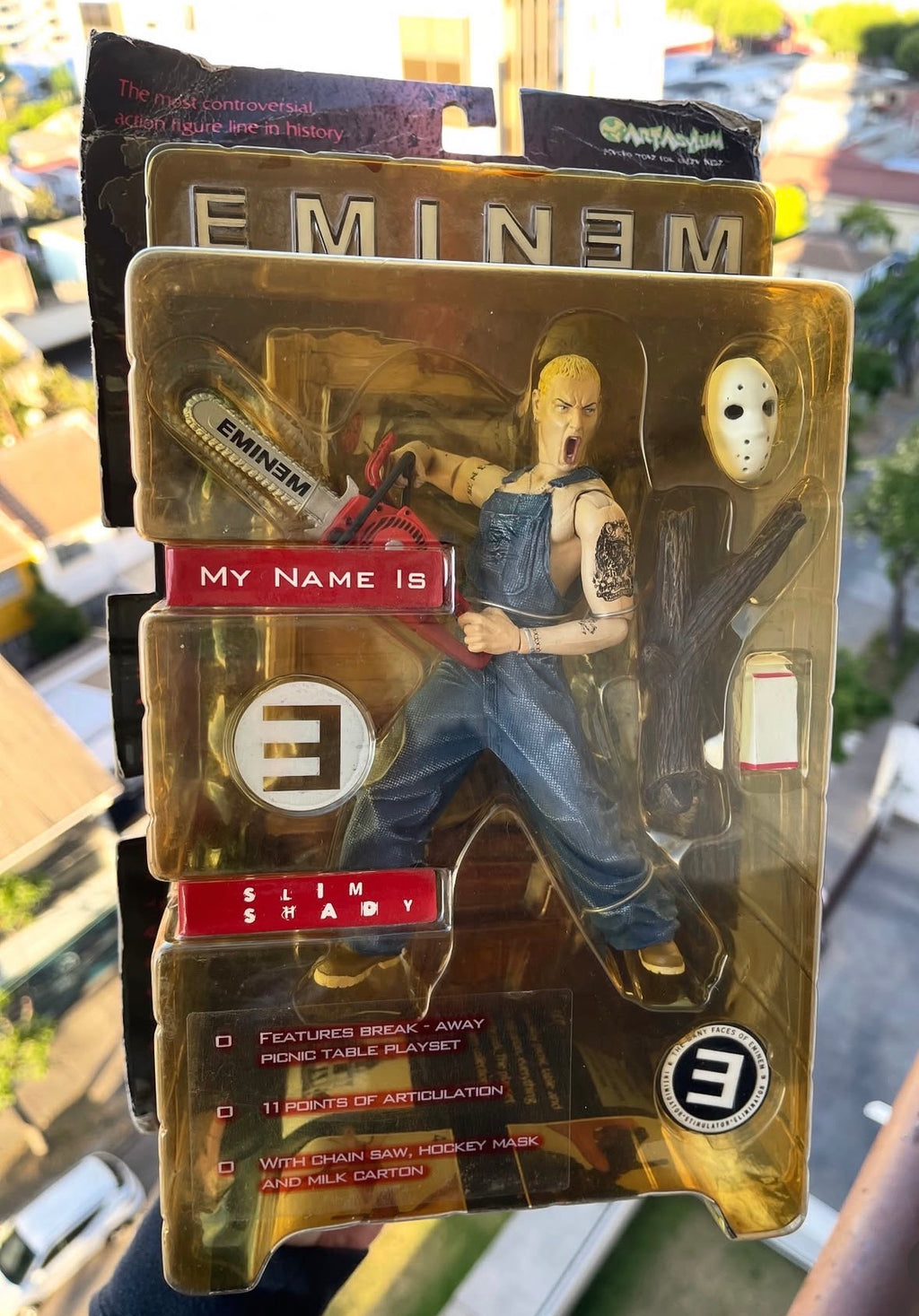 EMINEM AKA SLIM SHADY (ART ASYLUM) SIGNED SAMPLE 💥💥💥💥
