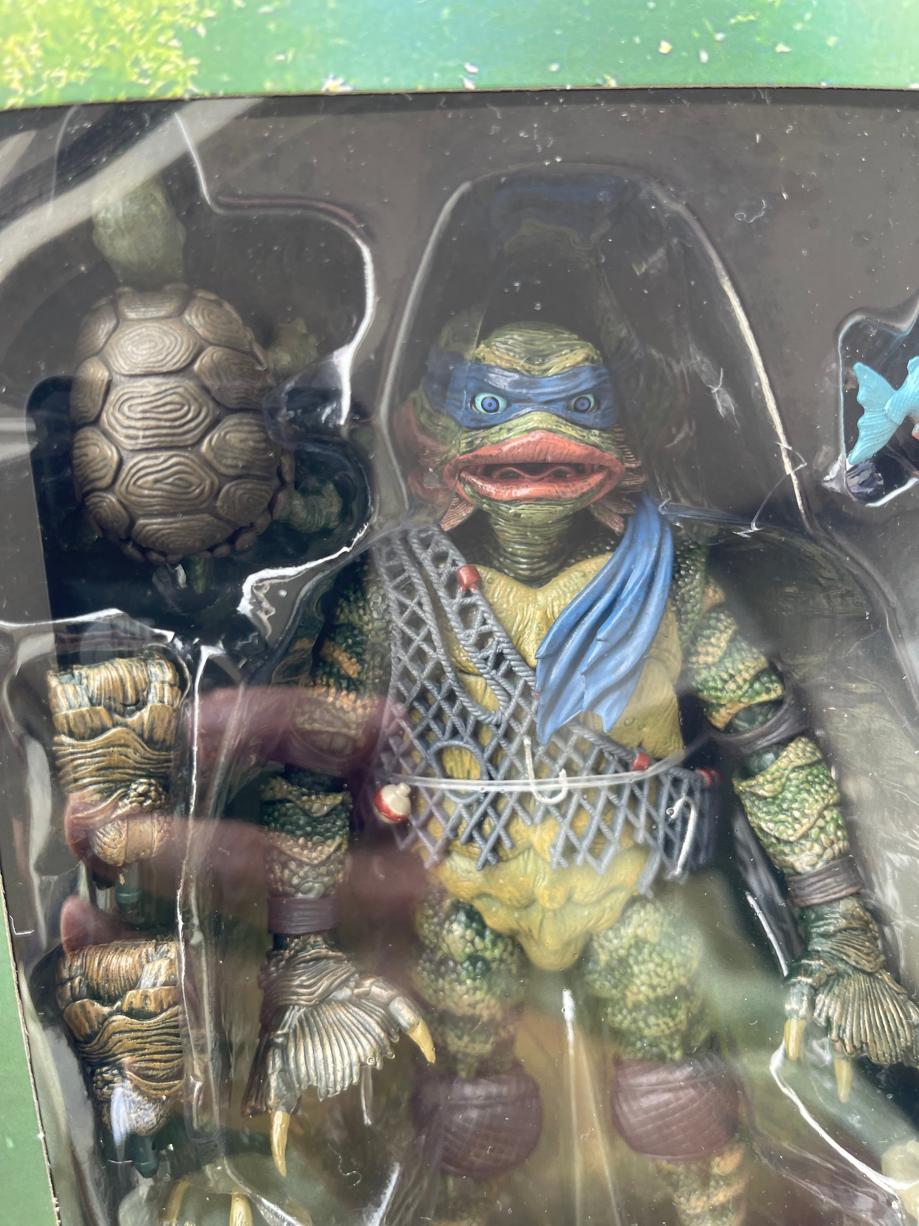 TMNT x Universal Monster Leonardo as Creature from the BLack Lagoon Neca Ultimate