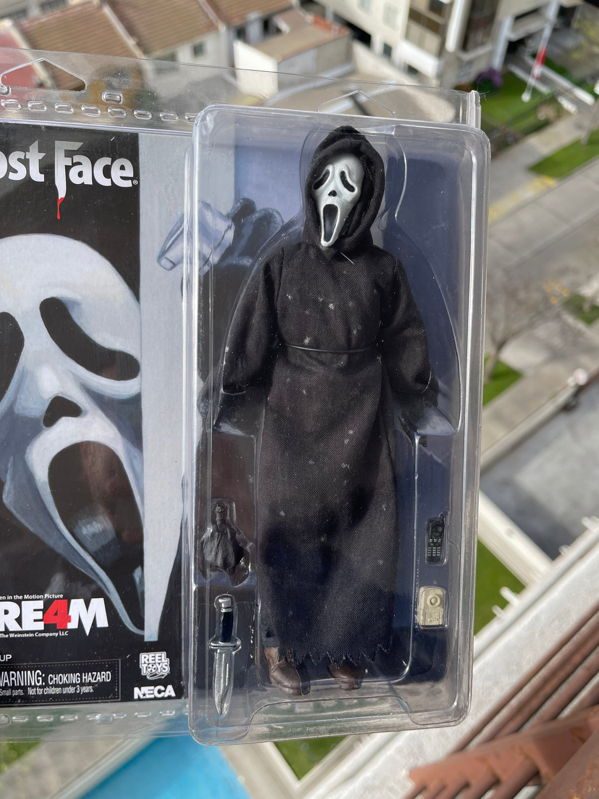 👻🔪 GHOST FACE – SCREAM 4 – NECA RETRO CLOTH 🔪👻