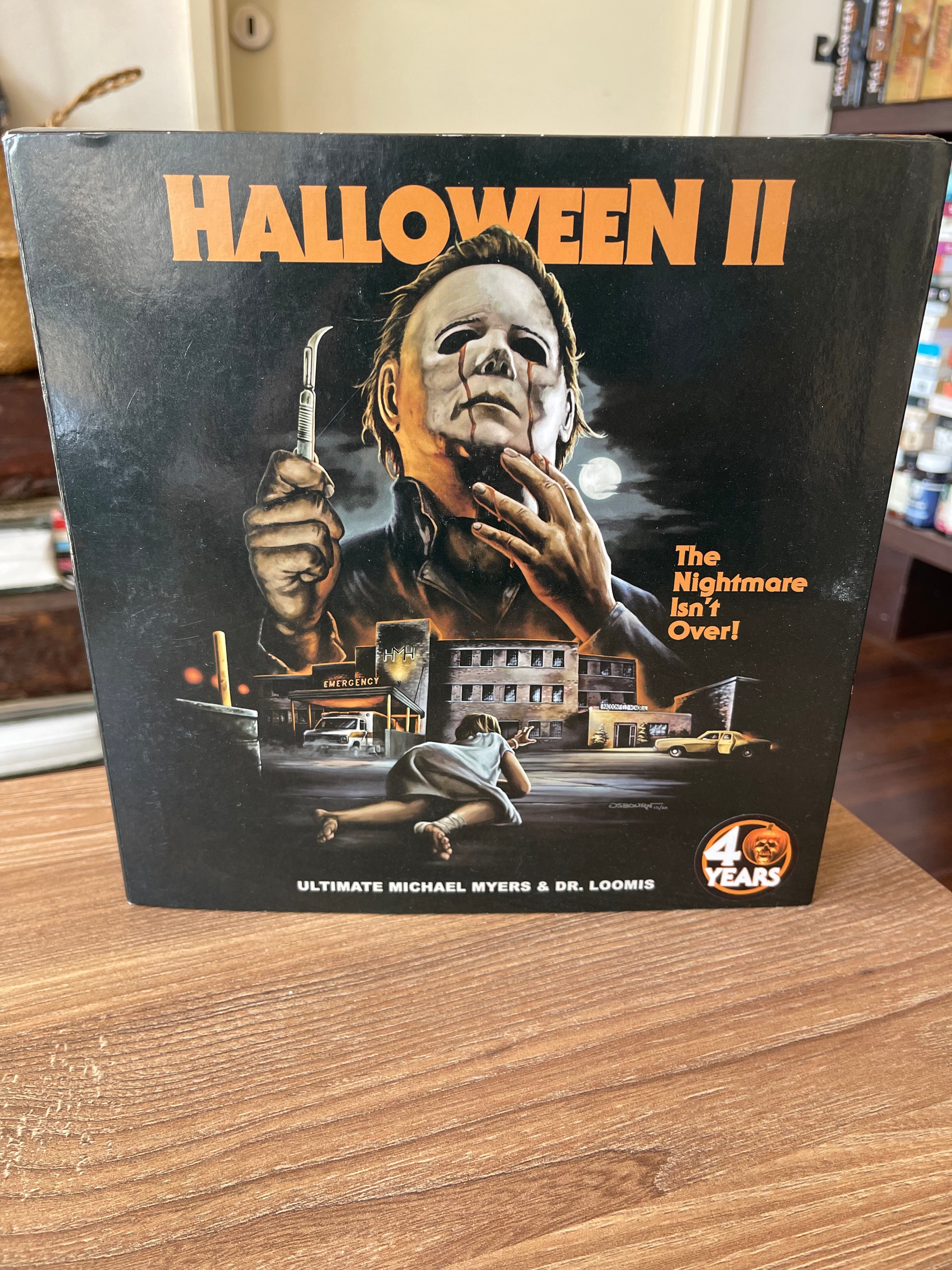 Pack Michael Myers & Dr Loomis Neca Ultimate 40th