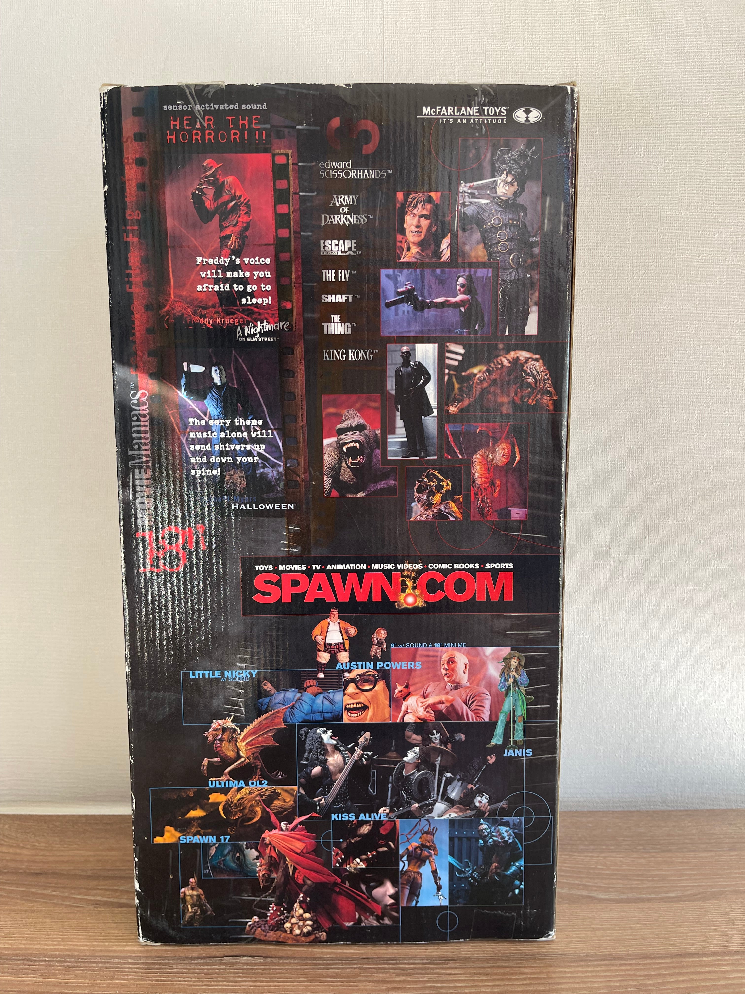 HALLOWEEN 🎃 (1978) MCFARLANE MOVIE MANIACS SERIES 3 escala 1/4 18” pulgadas con sonido y sensor de sonido 🎃🎃🎃🎃