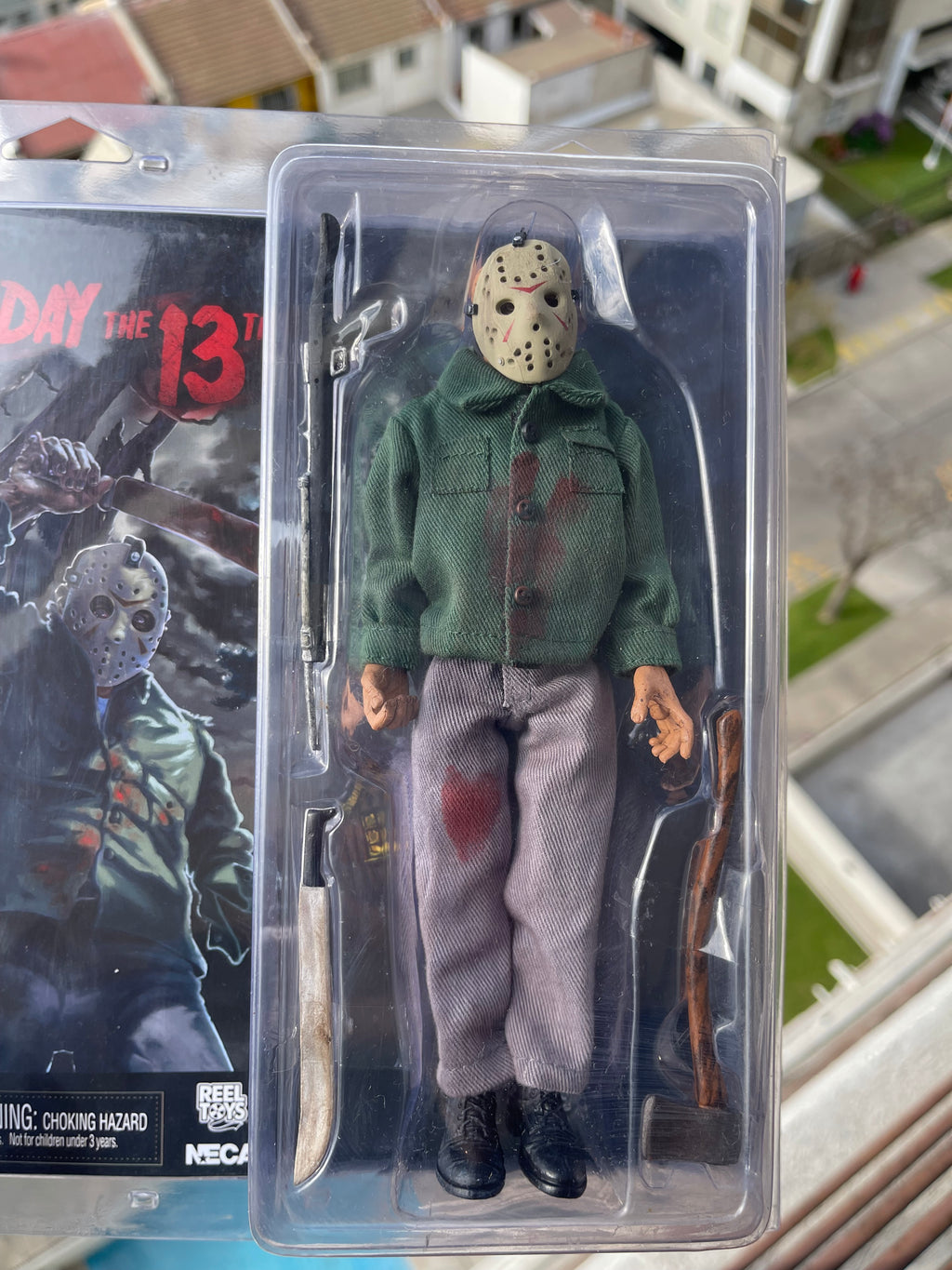 🔪 JASON VOORHEES – FRIDAY THE 13TH PART III 🏕️ NECA Retro Cloth