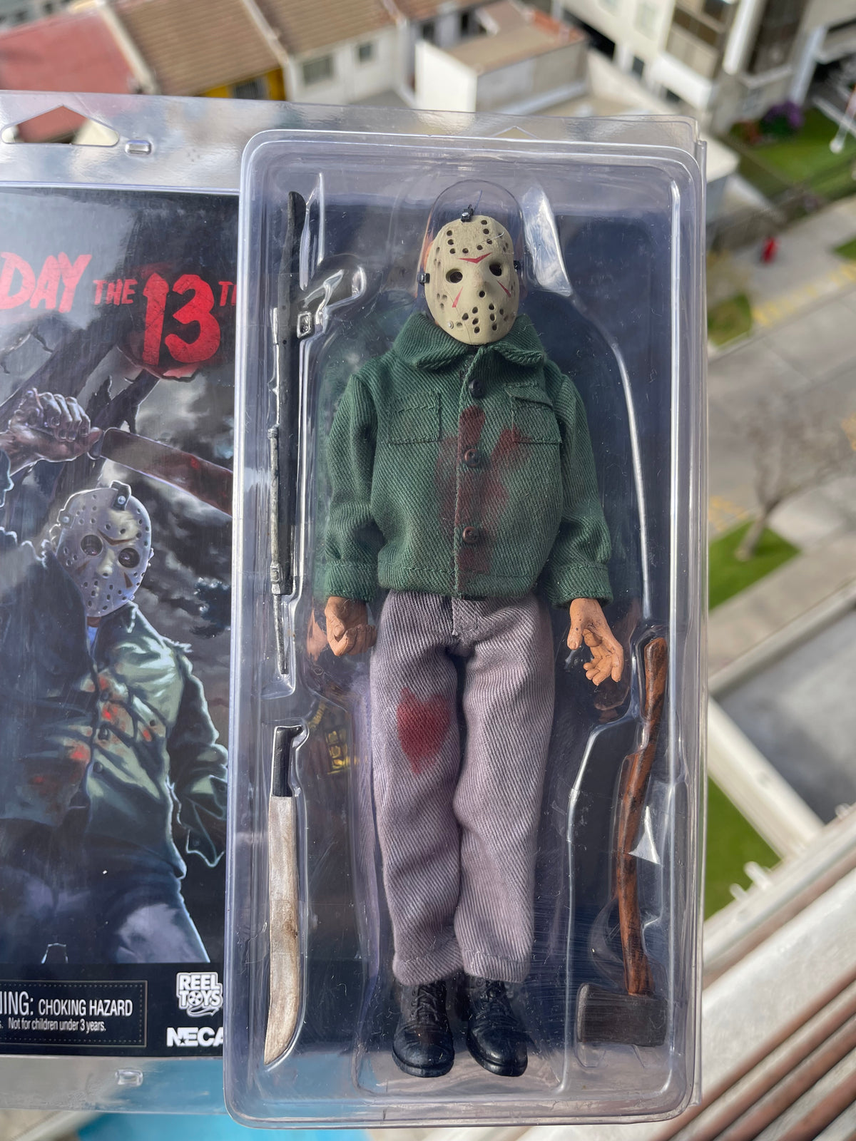 🔪 JASON VOORHEES – FRIDAY THE 13TH PART III 🏕️ NECA Retro Cloth