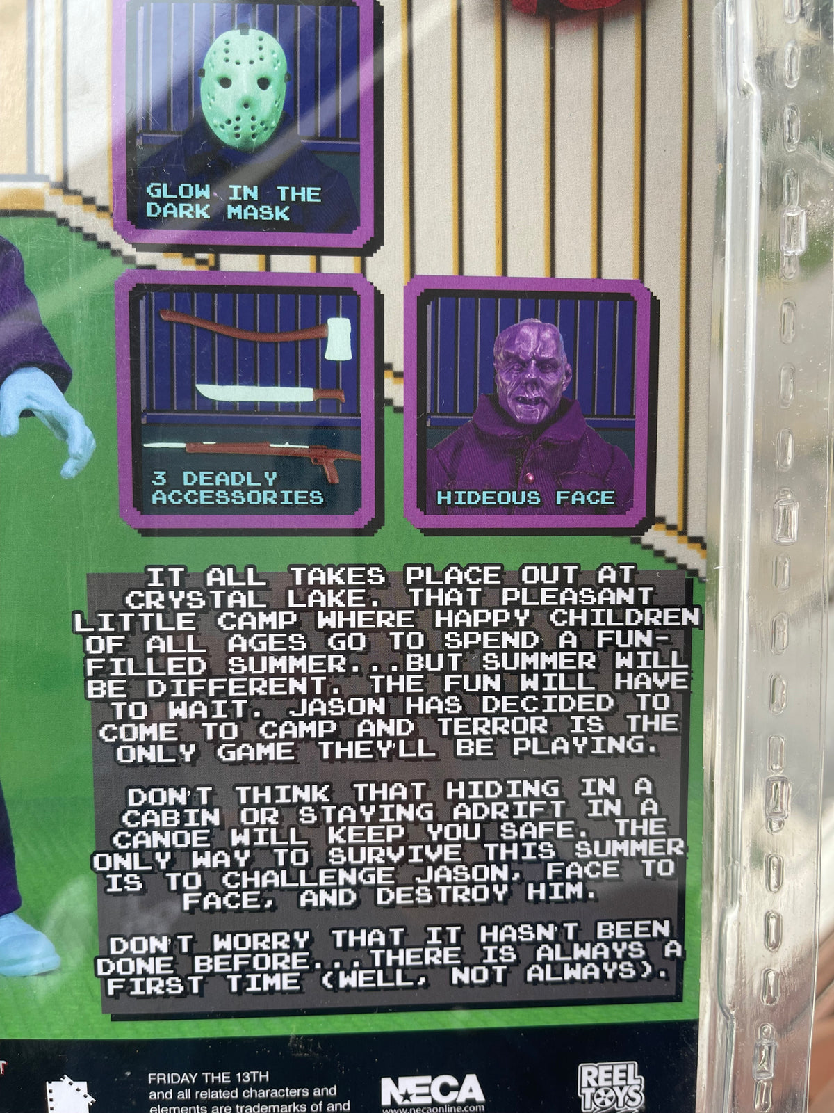 🎮💀 JASON VOORHEES NES 8-BIT GLOW-IN-THE-DARK 💀🎮 SDCC 2013 EXCLUSIVE