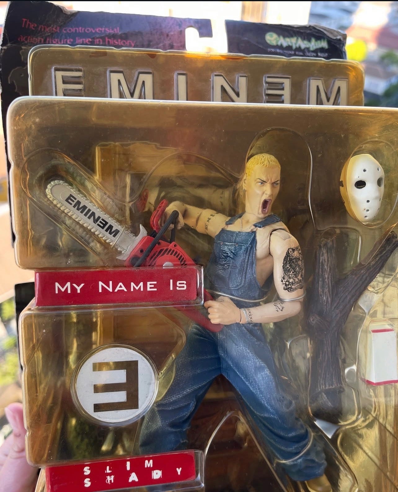 EMINEM AKA SLIM SHADY (ART ASYLUM) SIGNED SAMPLE 💥💥💥💥