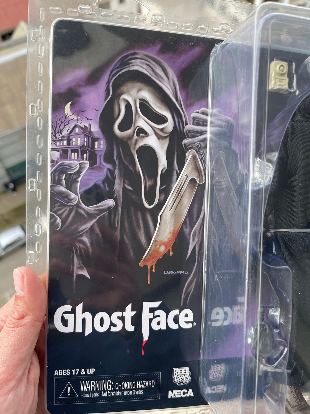 👻🔪 GHOST FACE – SCREAM – NECA RETRO CLOTH 🔪👻