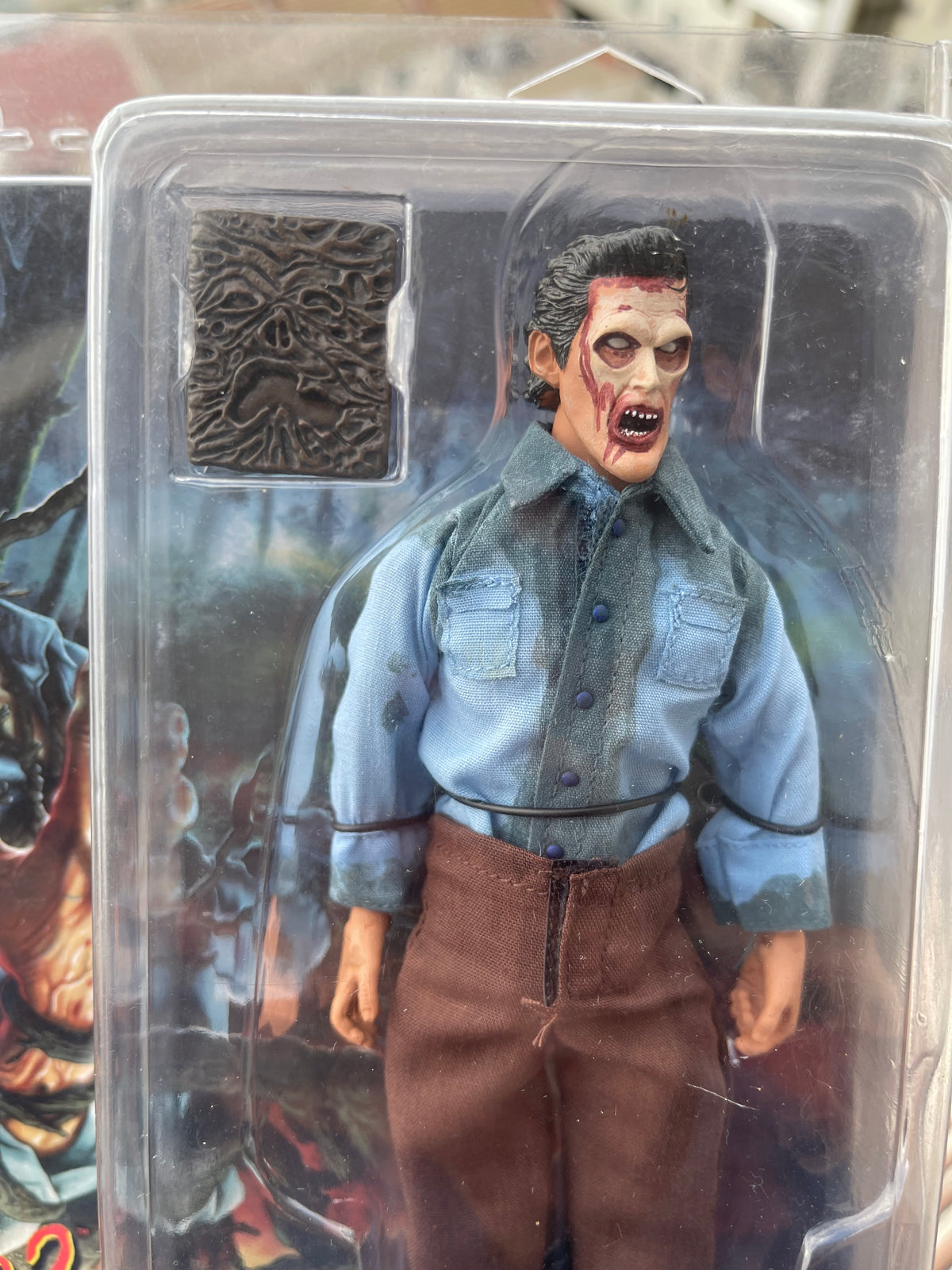 🧟‍♂️🩸 DEADITE ASH – EVIL DEAD 2 – NECA RETRO CLOTH 🩸🧟‍♂️