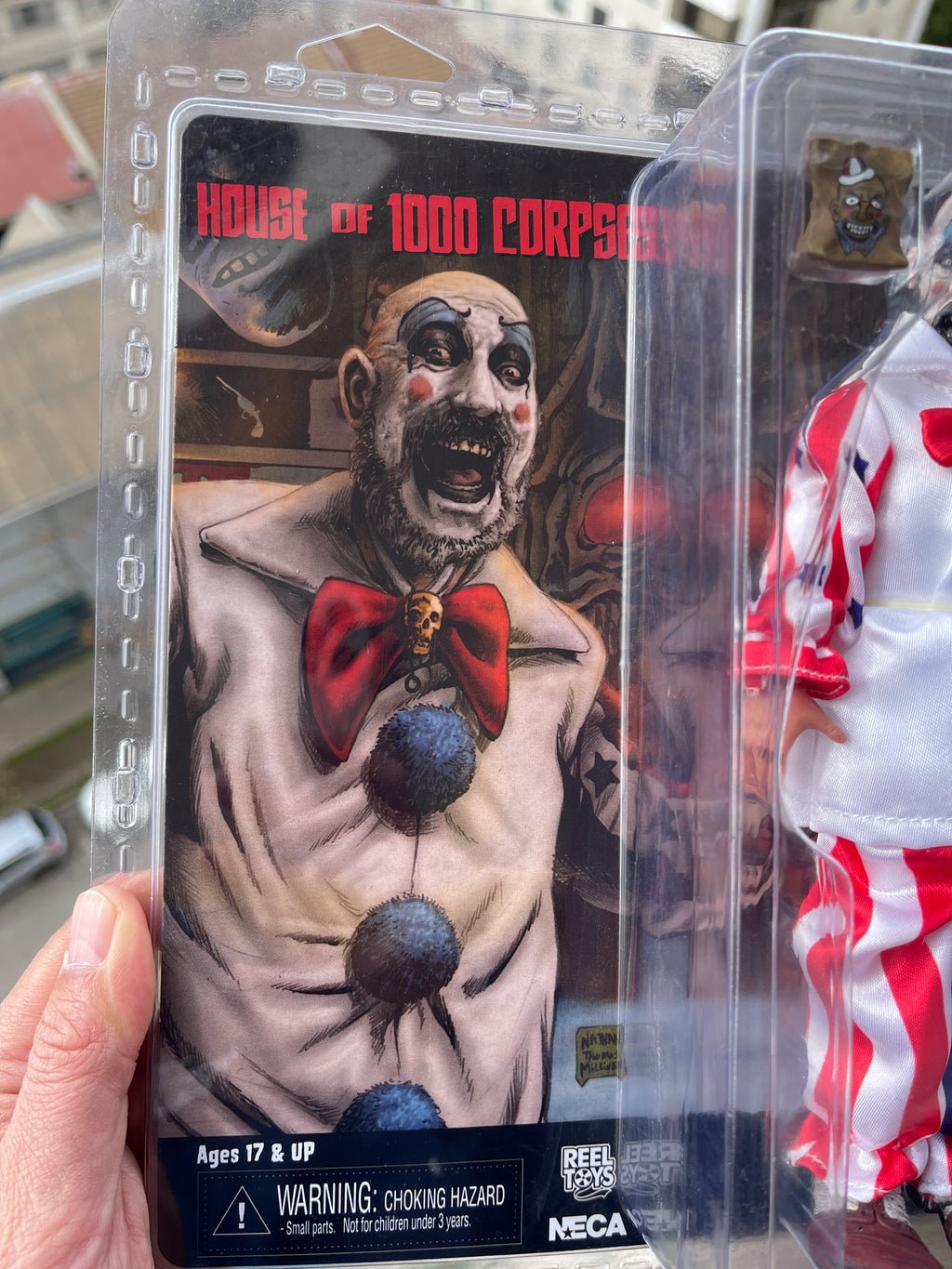 🤡🔥 CAPTAIN SPAULDING – NECA RETRO CLOTH 🔥🤡