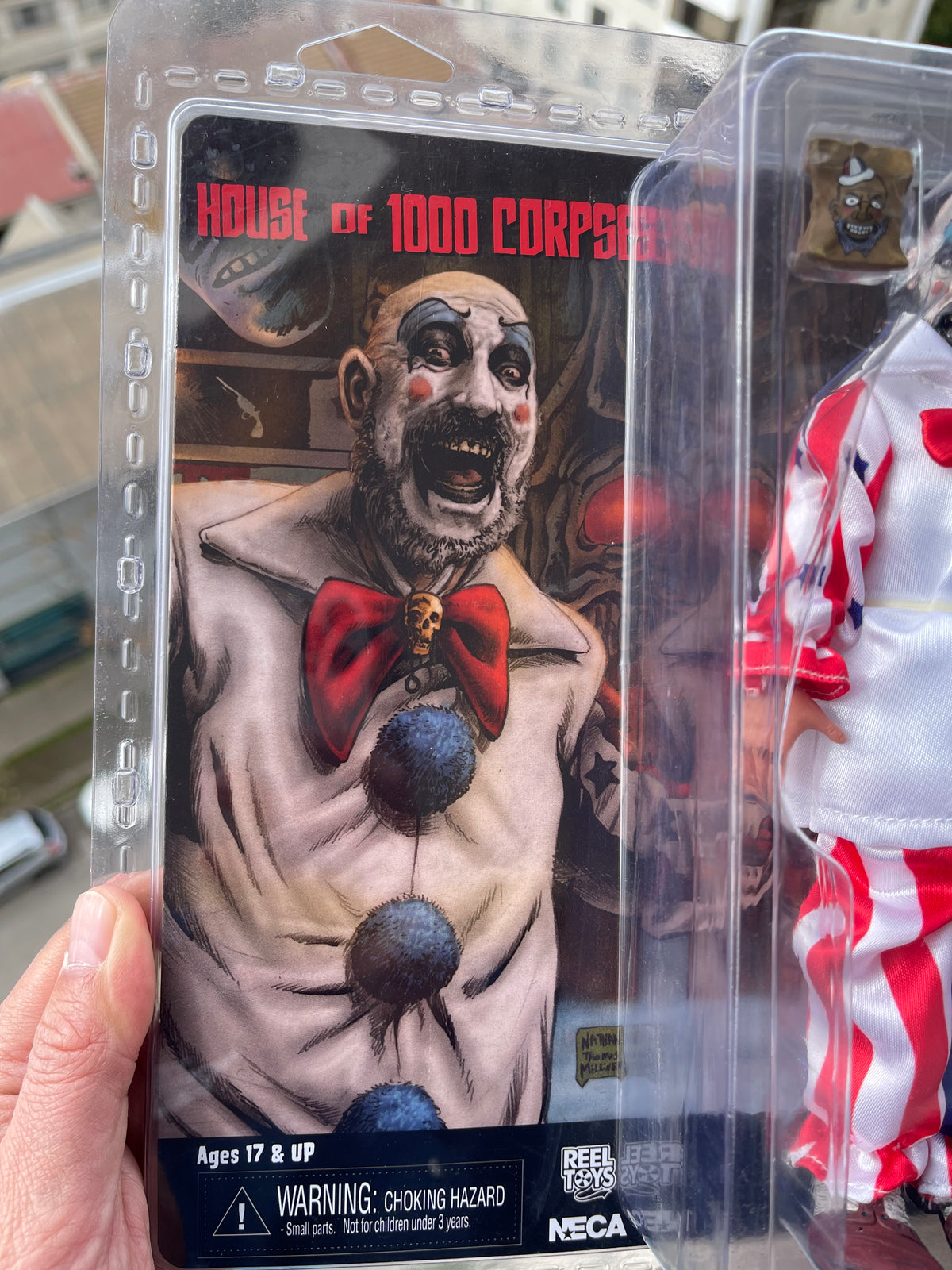 🤡🔥 CAPTAIN SPAULDING – NECA RETRO CLOTH 🔥🤡