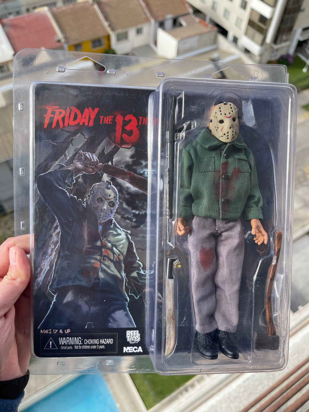 🔪 JASON VOORHEES – FRIDAY THE 13TH PART III 🏕️ NECA Retro Cloth