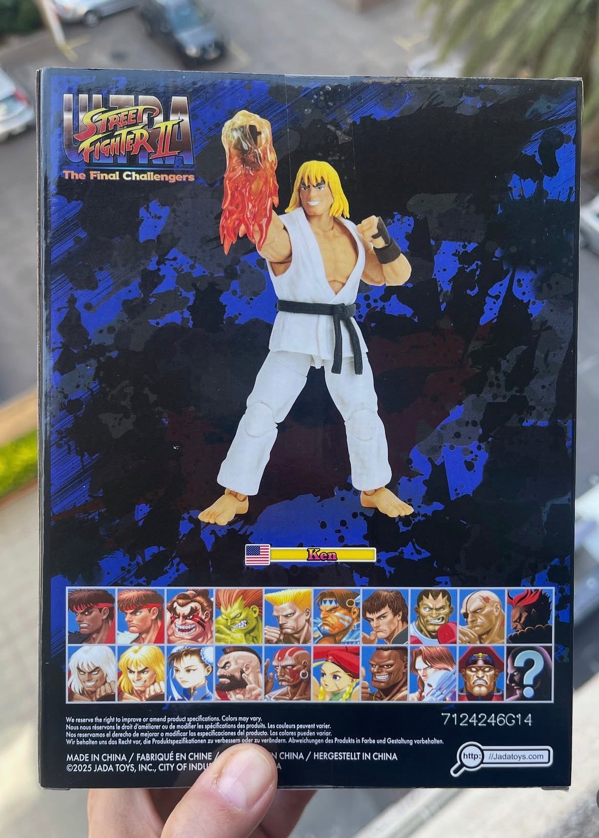 Ken Player IIStreet Fighter Jada Toys