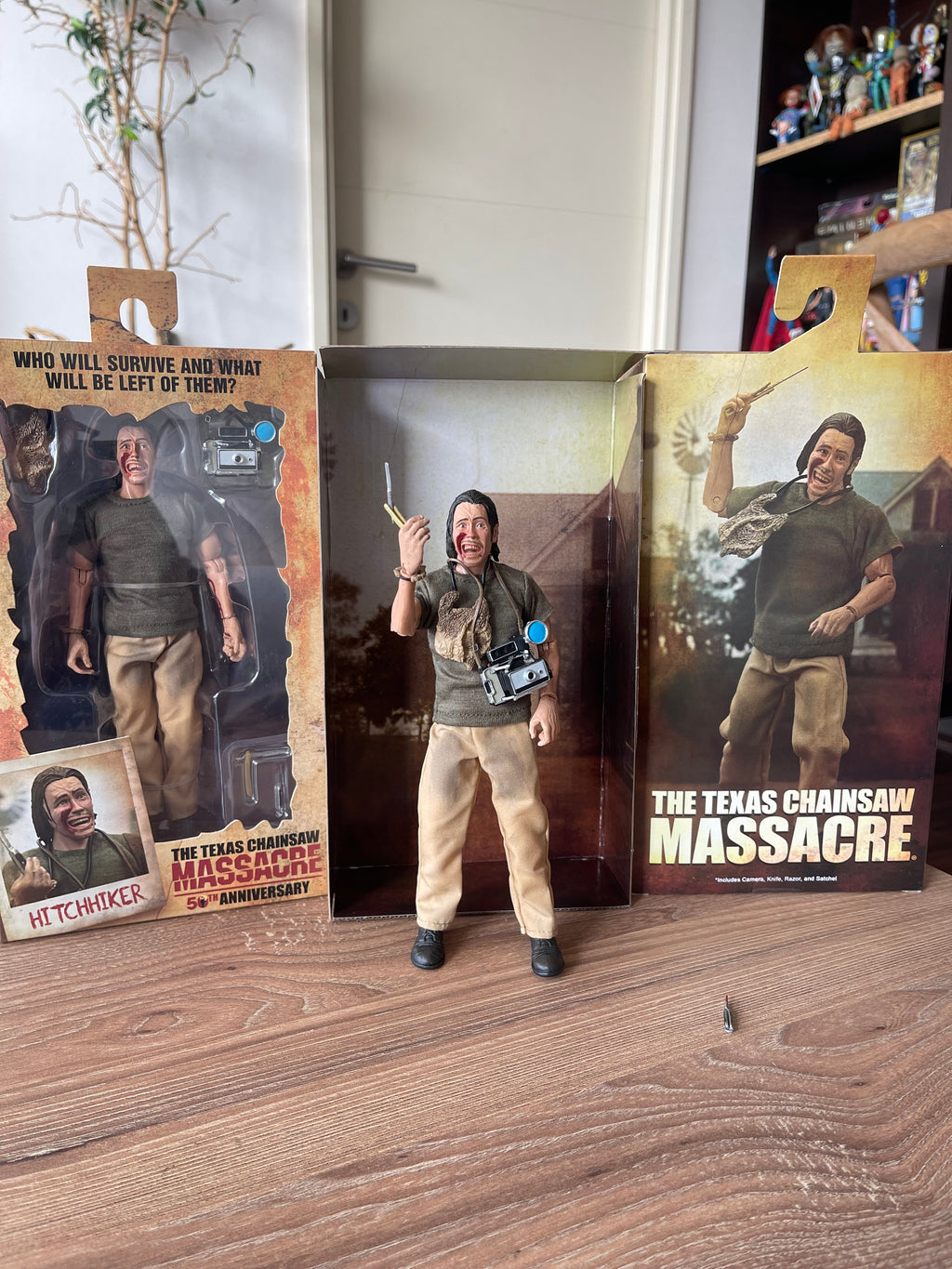The Hitchhiker The Texas Chainsaw Massacre Neca Retro Cloth