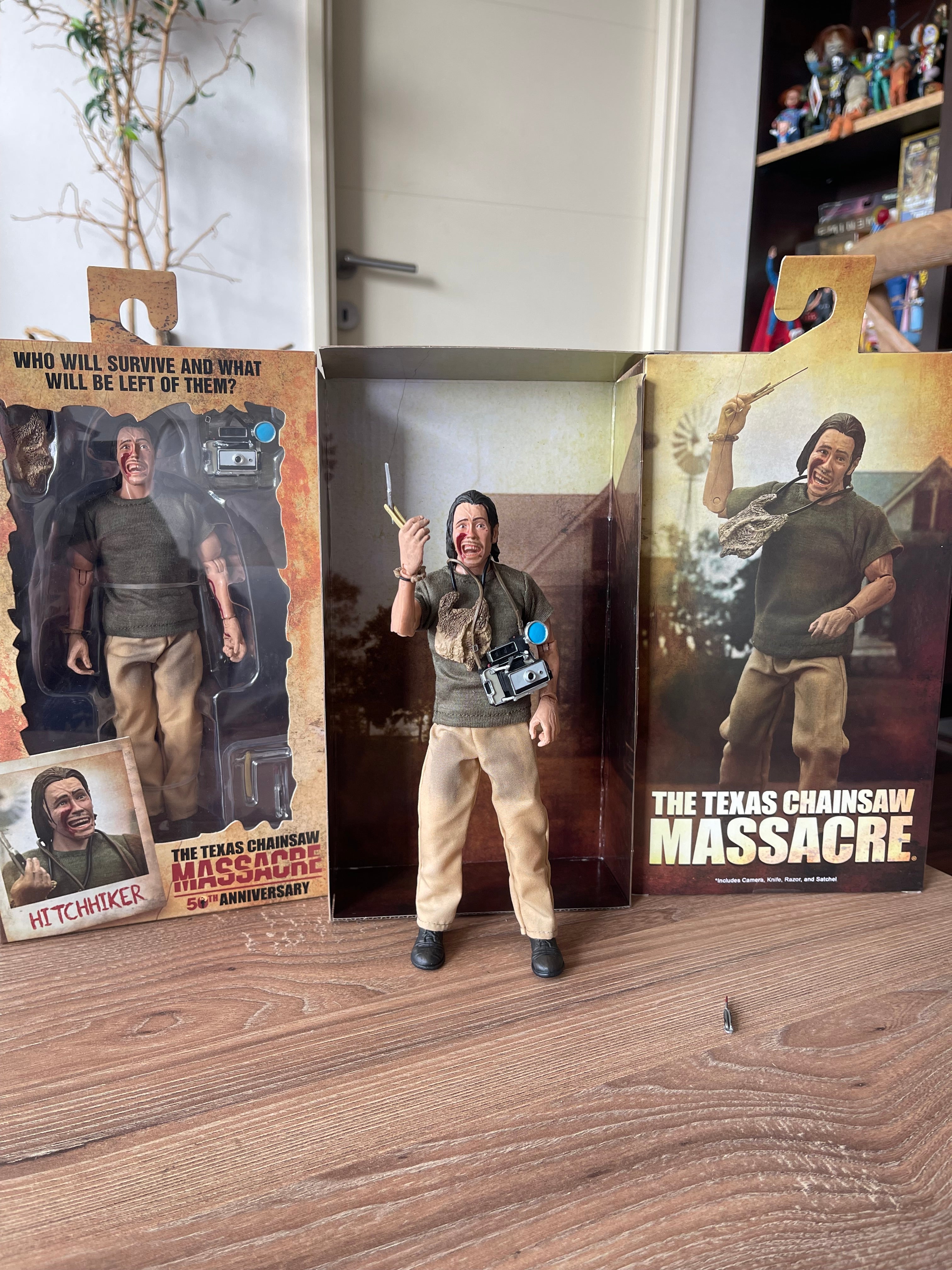 The Hitchhiker The Texas Chainsaw Massacre Neca Retro Cloth