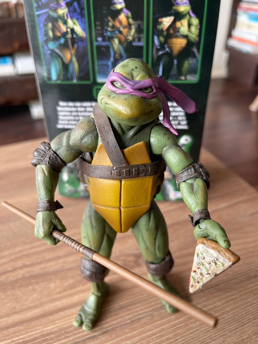 Tortugas Ninja 🥷 Adolescentes Mutantes (película 1990) NECA DONATTELO DONNIE