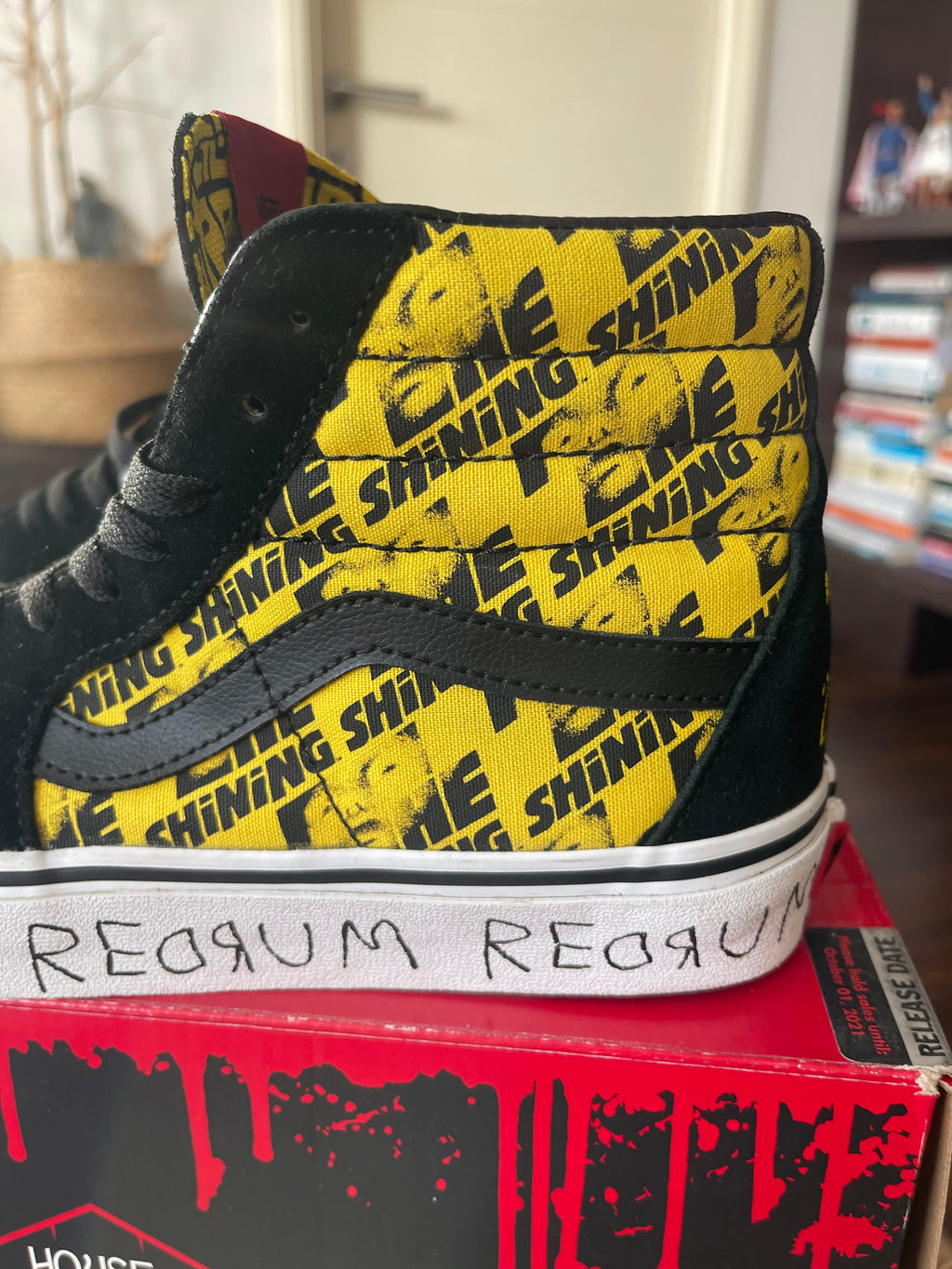 Vans Sk8-Hi edición 2021 the shining de la línea House of Terror 🪓🪓🪓🪓