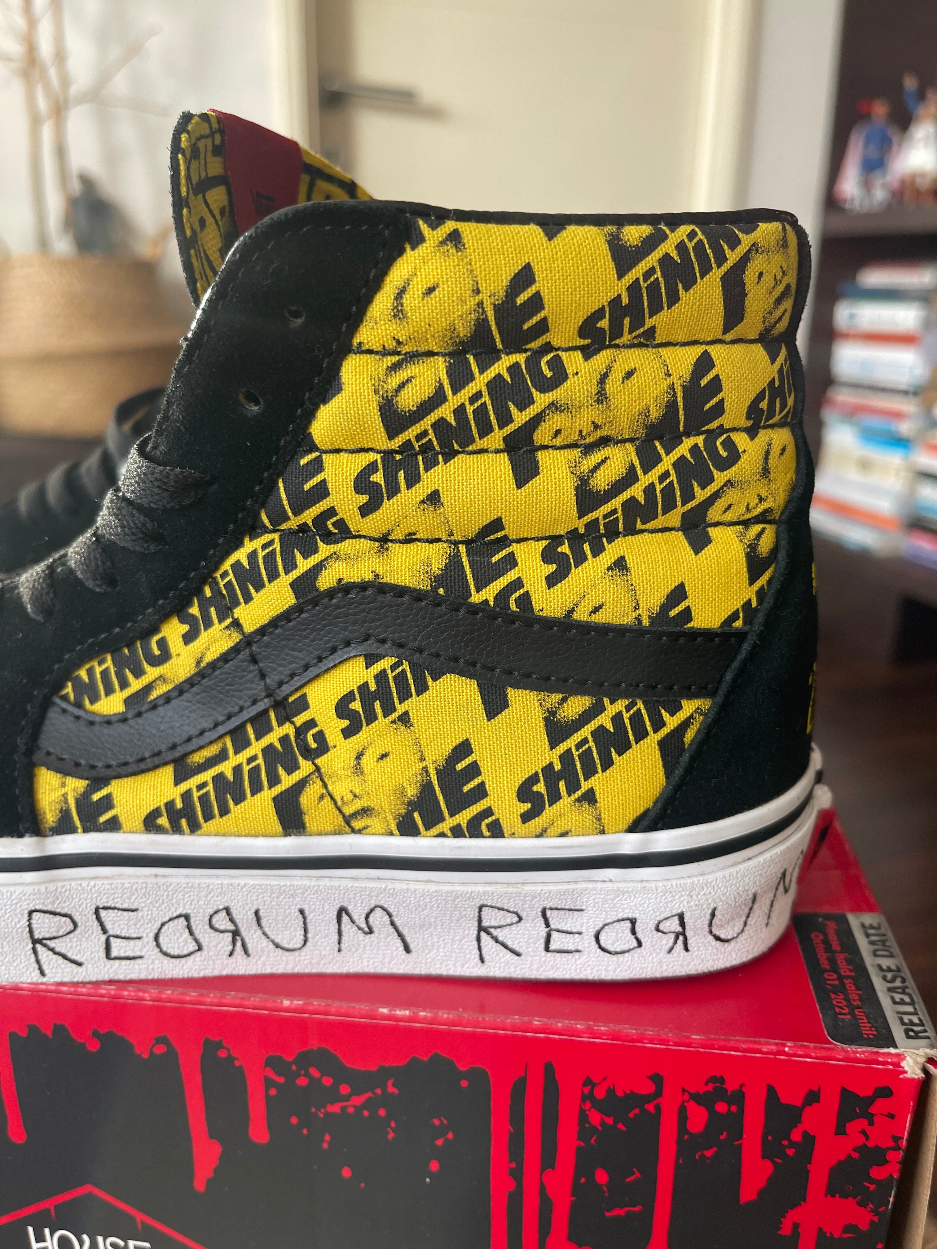 Vans Sk8-Hi edición 2021 the shining de la línea House of Terror 🪓🪓🪓🪓