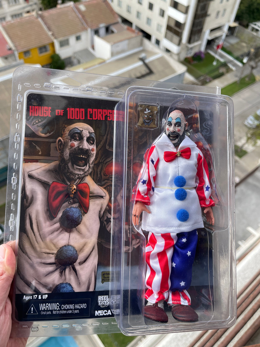 🤡🔥 CAPTAIN SPAULDING – NECA RETRO CLOTH 🔥🤡