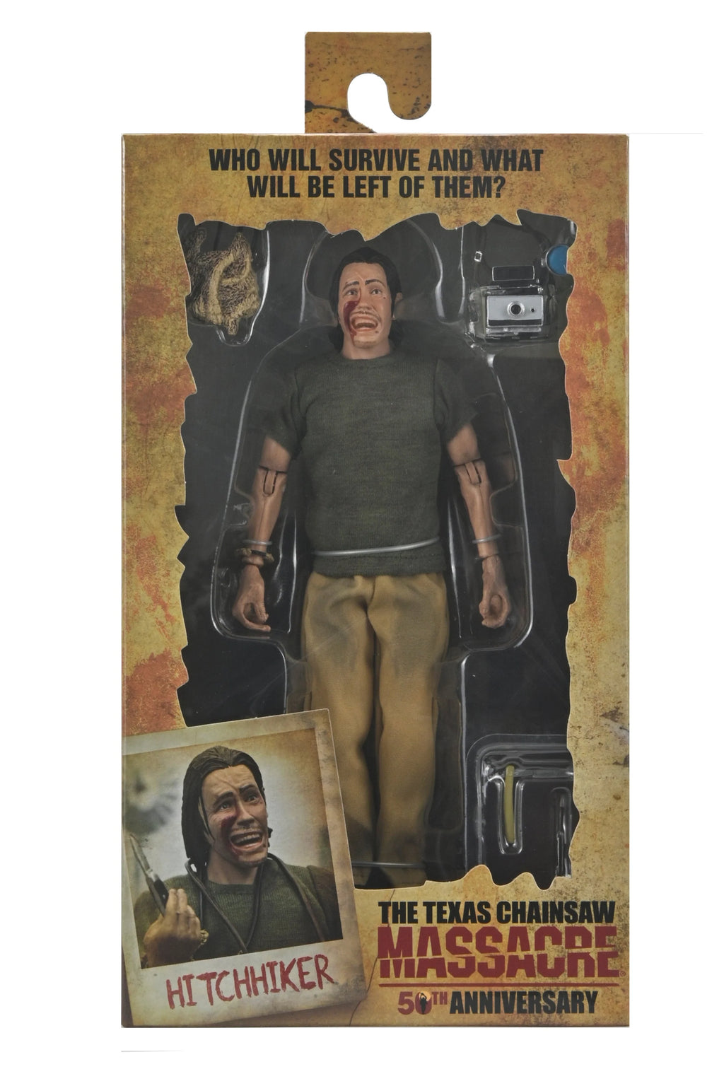 The Hitchhiker The Texas Chainsaw Massacre Neca Retro Cloth