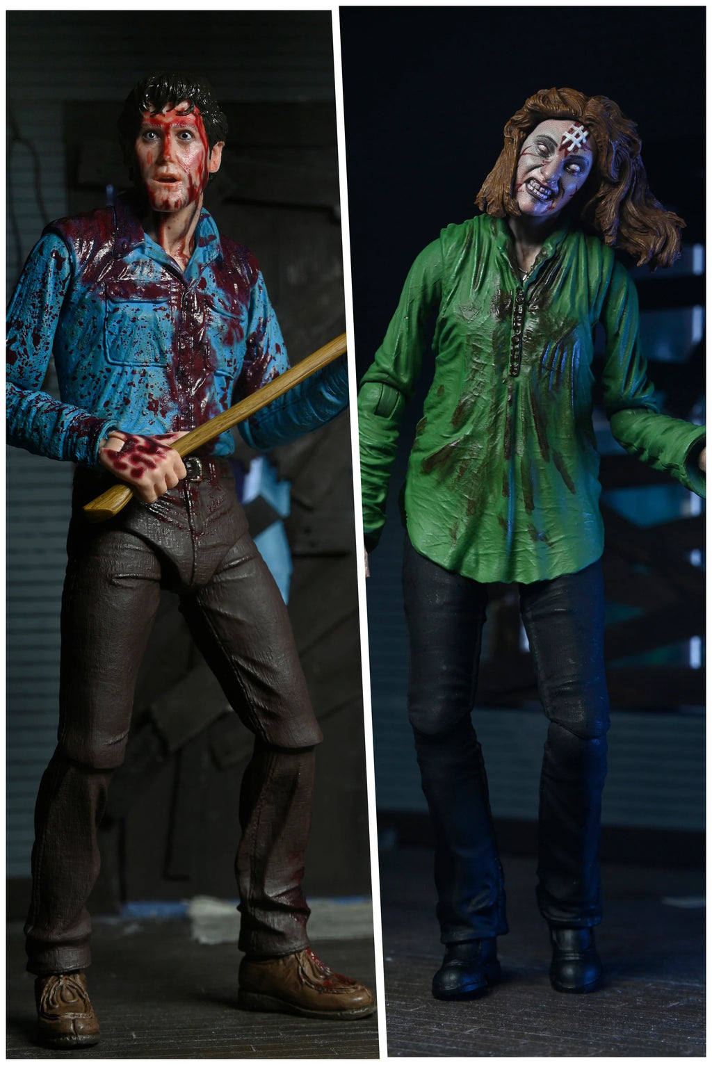 Neca – Ultimate Bloody Ash &amp; Cheryl Williams – Evil Dead 7"