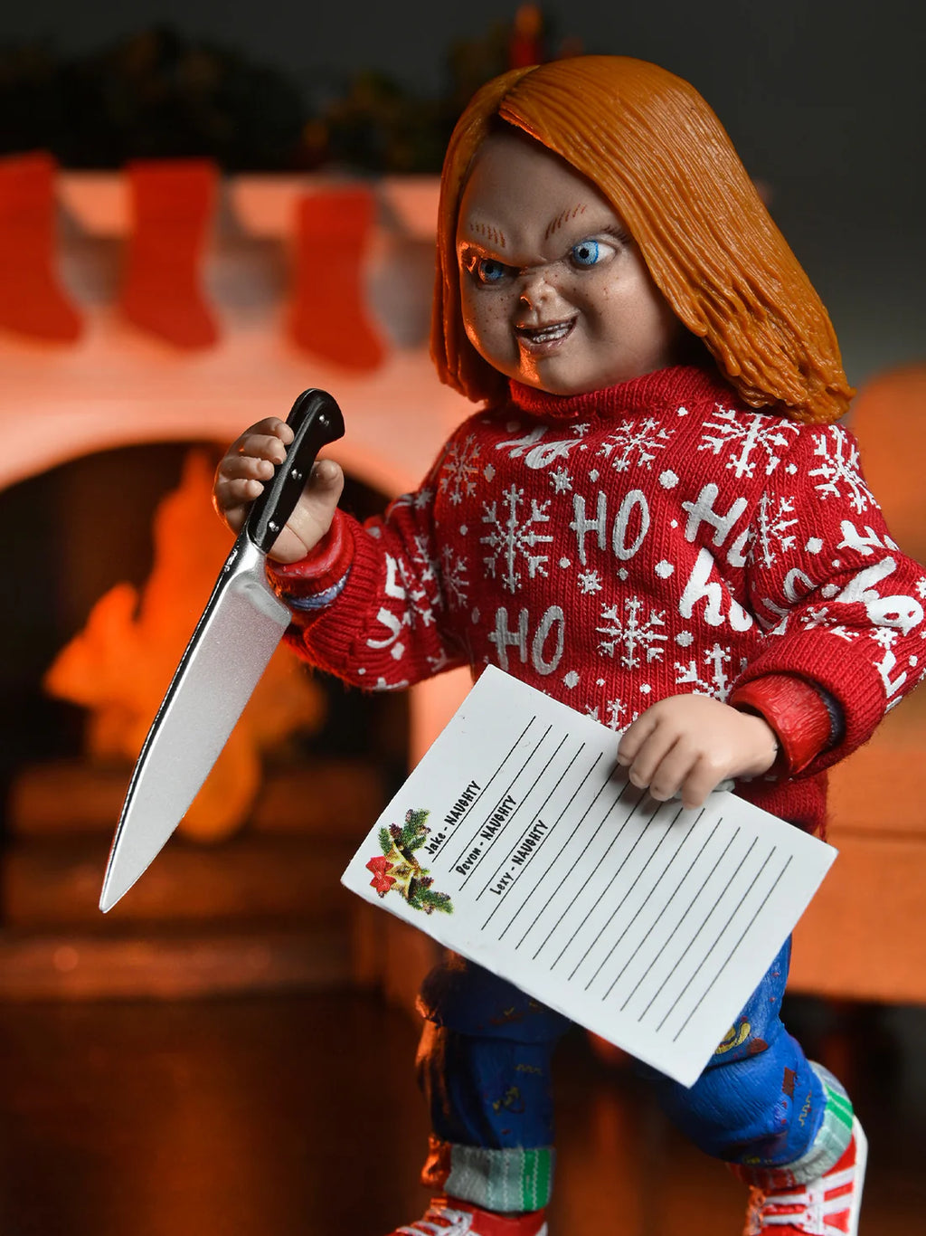 Chucky “Happy Holidays” de NECA ULTIMATE