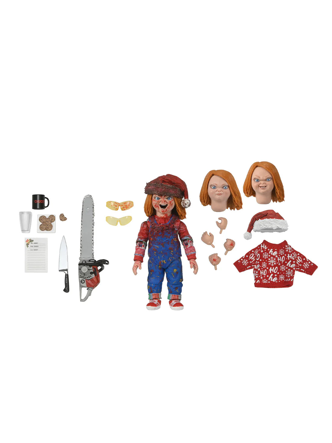 Chucky “Happy Holidays” de NECA ULTIMATE