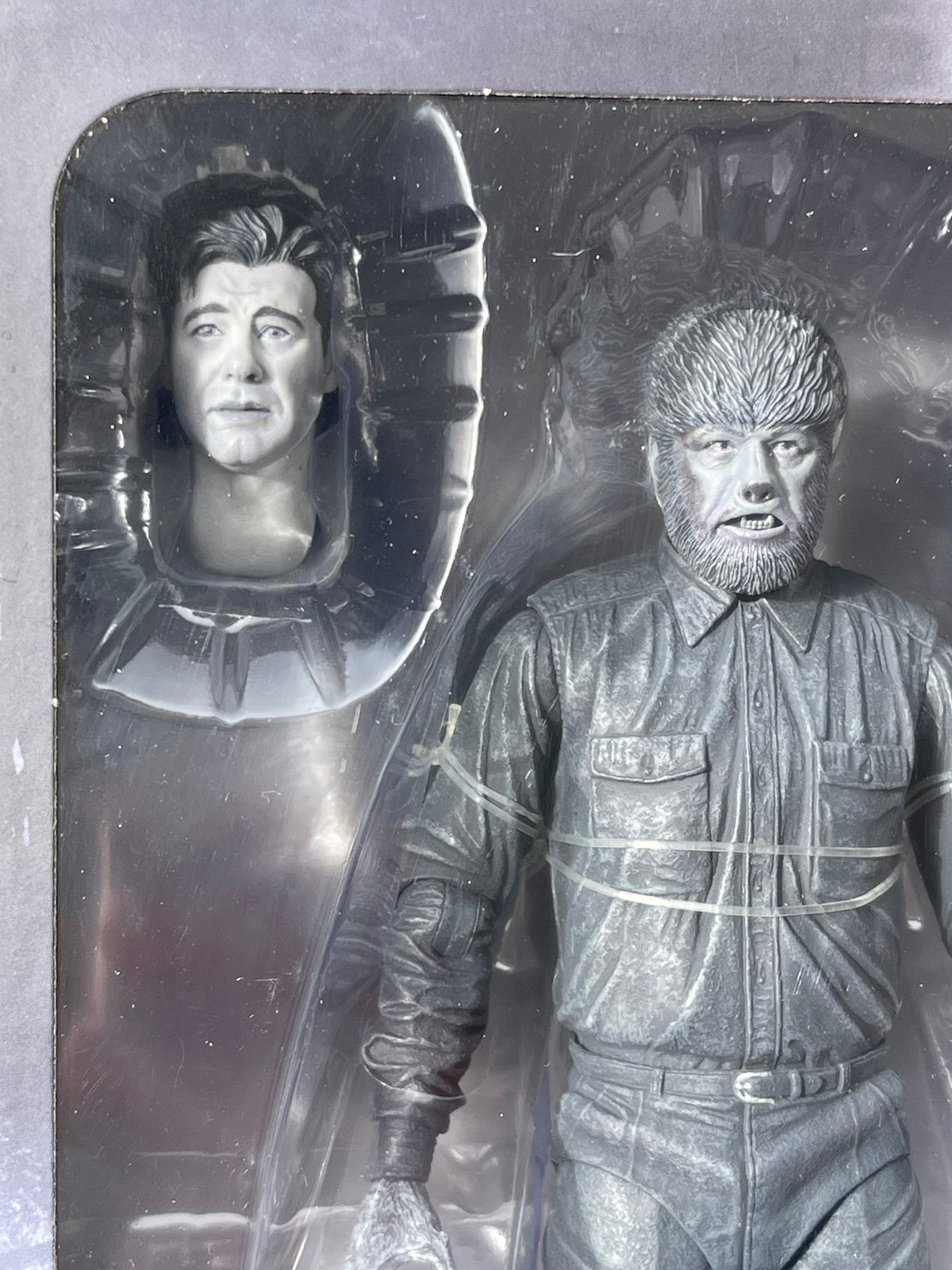 🐺🖤 NECA ULTIMATE – THE WOLF MAN (BLACK & WHITE) 🖤🐺