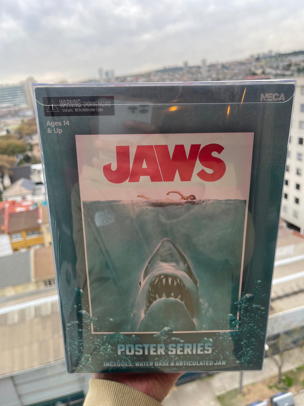 diorama NECA Jaws 50.º Aniversario Poster Series Display Piece