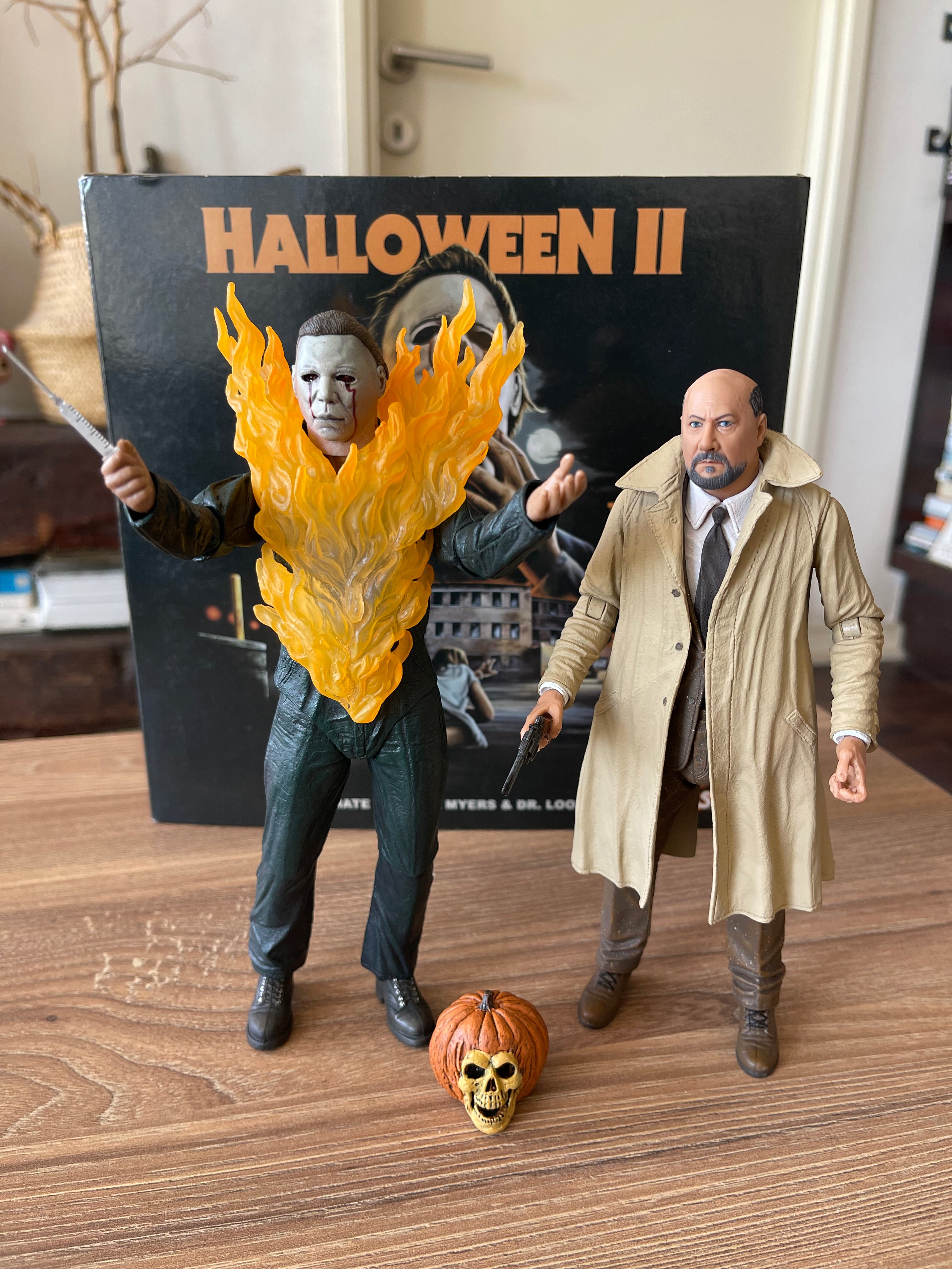 Pack Michael Myers & Dr Loomis Neca Ultimate 40th