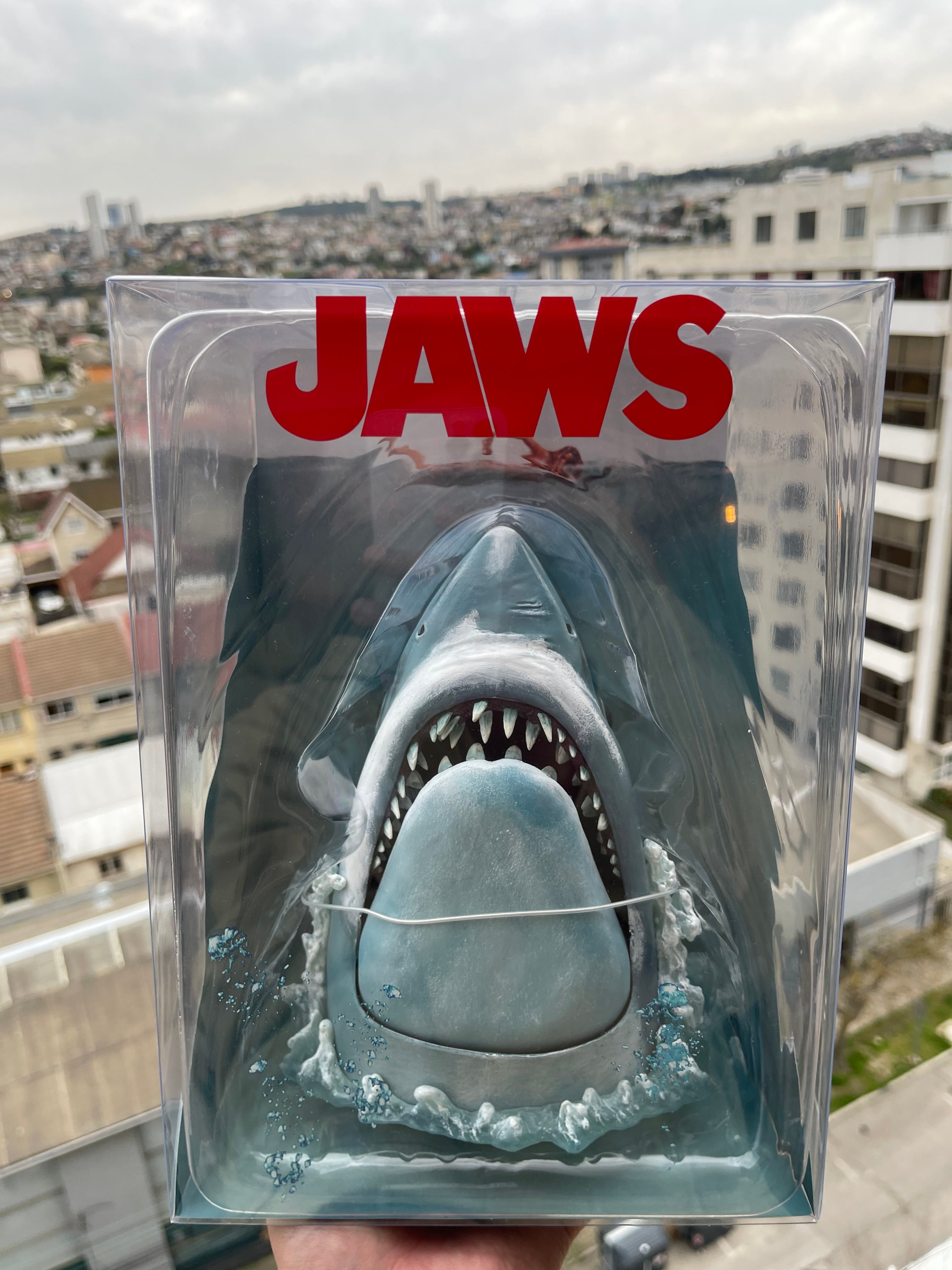 diorama NECA Jaws 50.º Aniversario Poster Series Display Piece