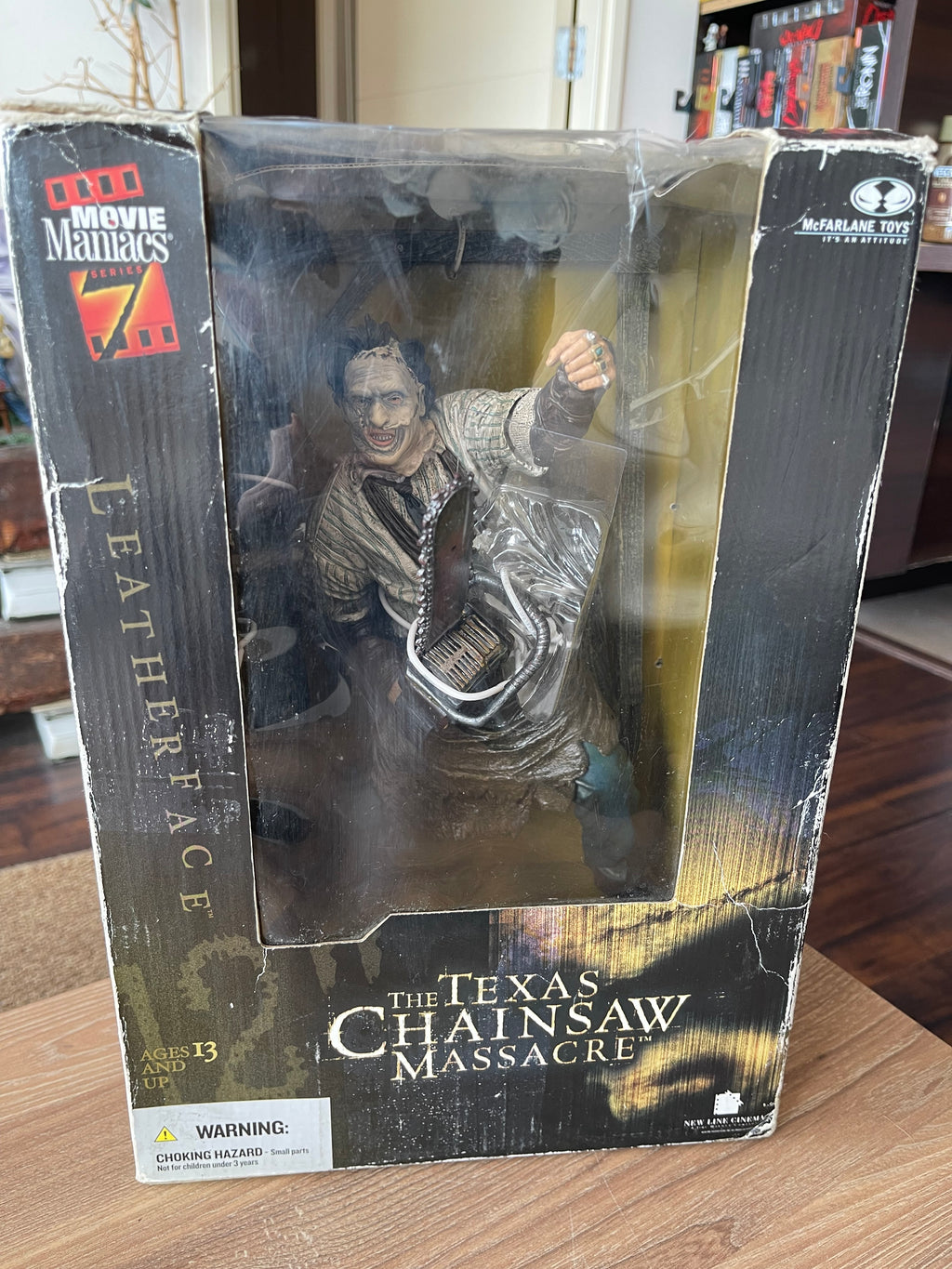 🪚 Leatherface – McFarlane Movie Maniacs Series 6 (escala 1/6)